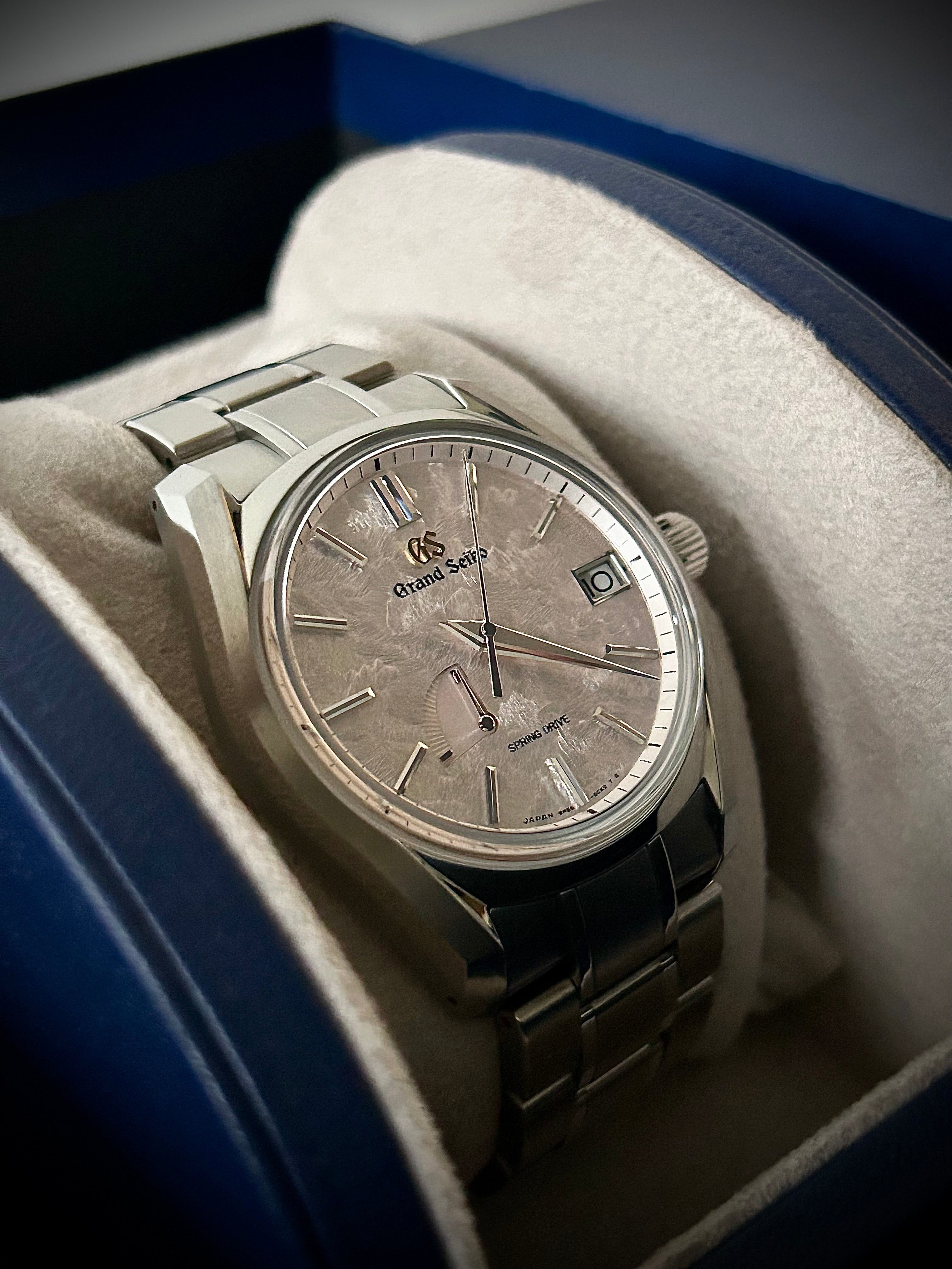 2024 GRAND SEIKO HERITAGE SPRING DRIVE, SHUNBUN, SBGA413, FULL SET, INC GST