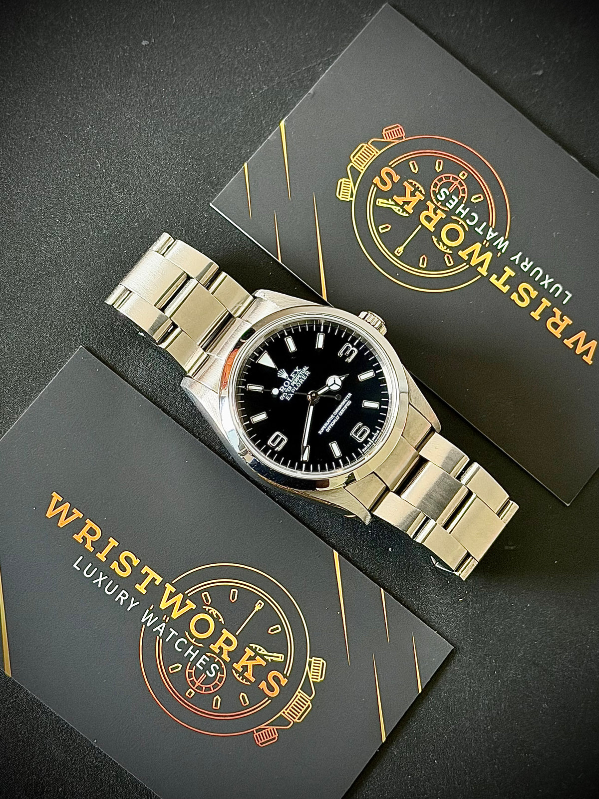 2002 ROLEX EXPLORER 36, 114270, NO-HOLES CASE, WATCH ONLY, INC GST