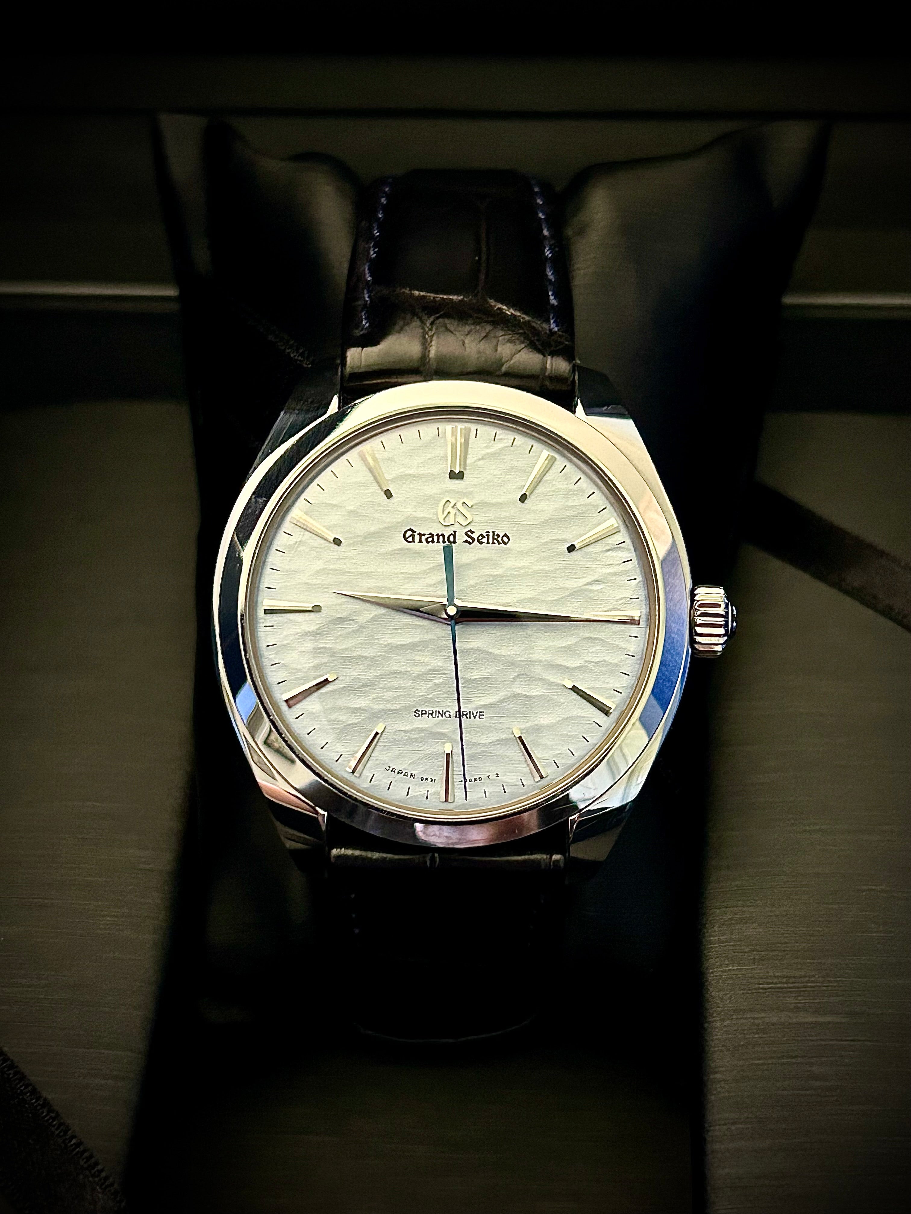 2021 GRAND SEIKO ELEGANCE OMIWATARI, SBGY007G, FULL SET, INC GST