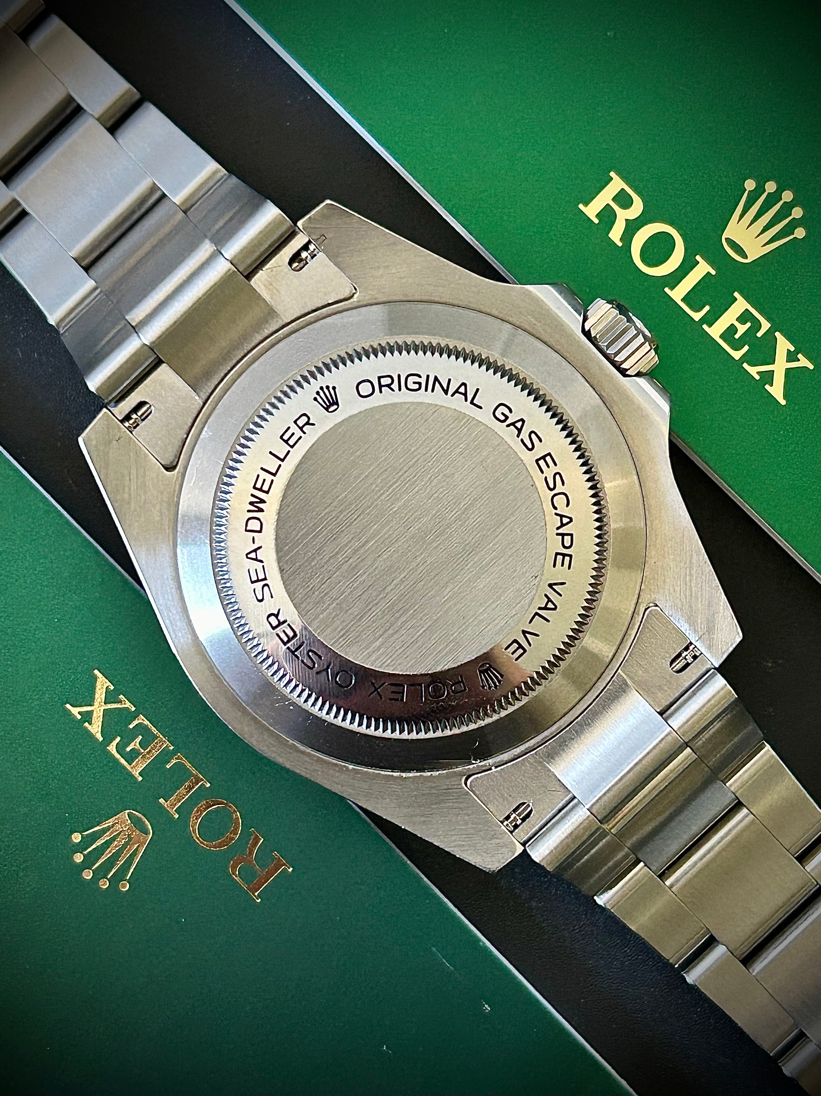 2015 ROLEX SEA-DWELLER 4000, 116600, FULL SET, INC GST