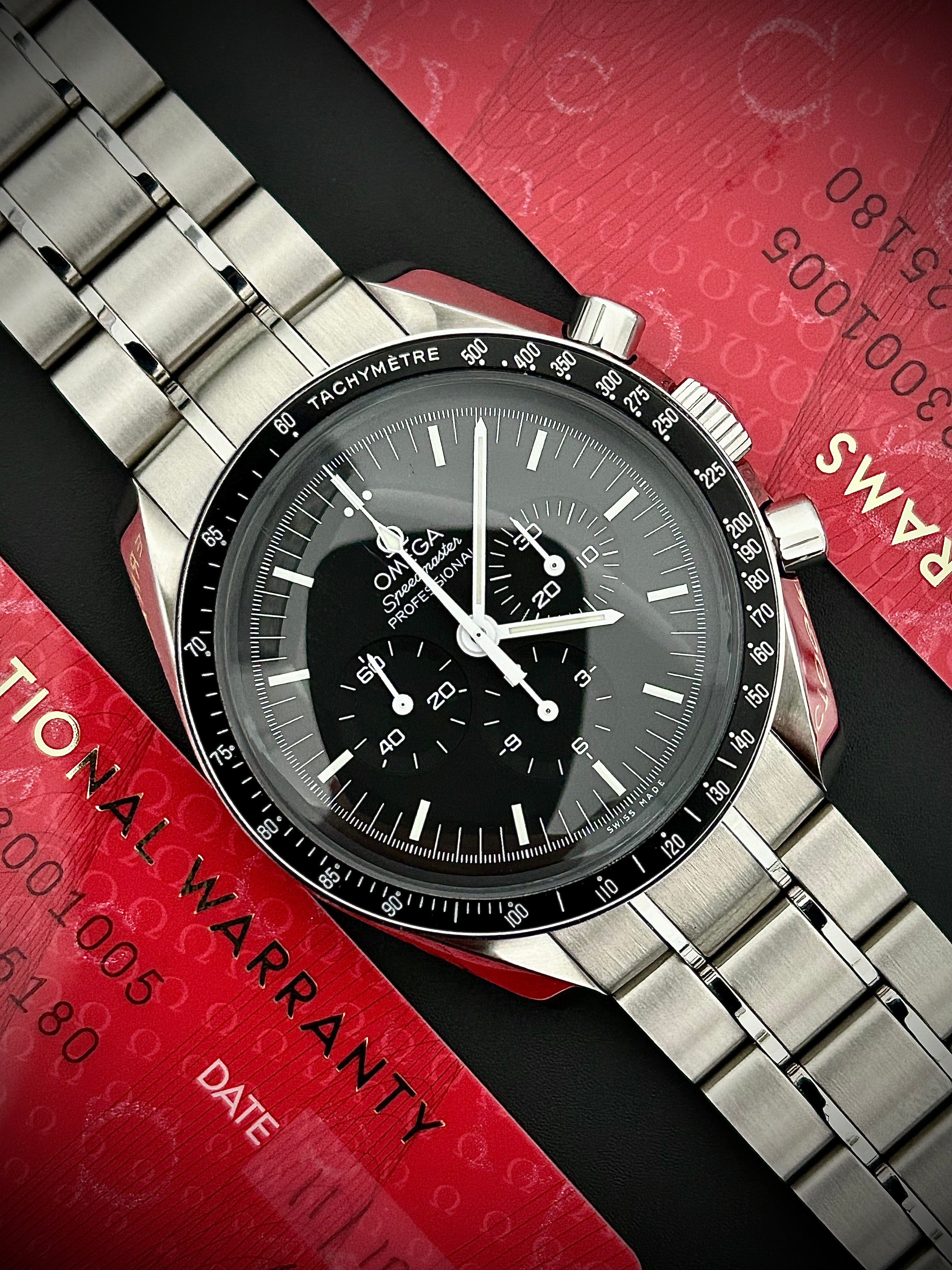 2021 OMEGA SPEEDMASTER PROFESSIONAL, HESALITE, BIG BOX, FULL SET, INC GST