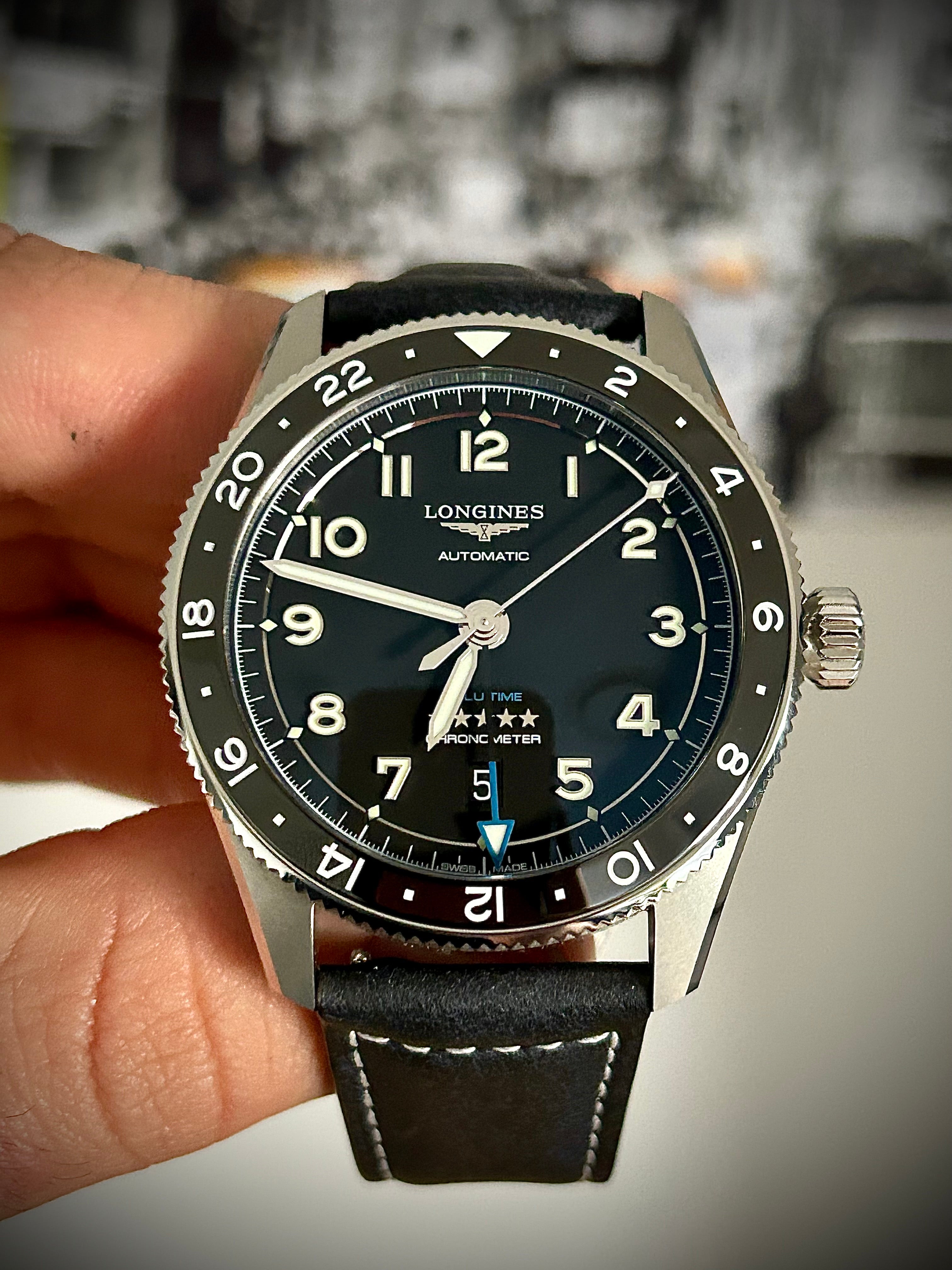 2023 LONGINES SPIRIT ZULU TIME 42MM, L3.812.4.53.2, FULL SET, INC GST