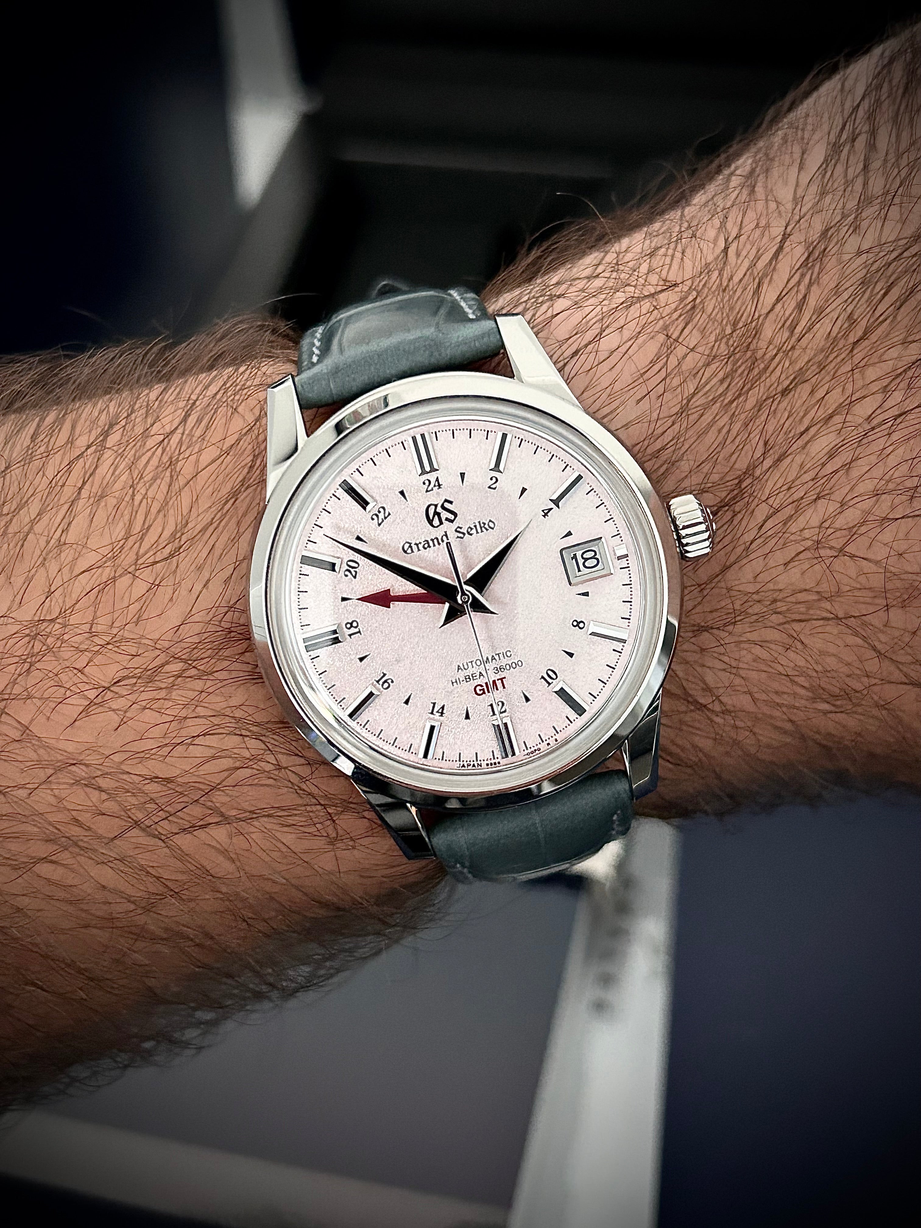 2022 GRAND SEIKO PINK FLANNEL FLOWER, 1 OF 50, SBGJ269, FULL SET, INC GST