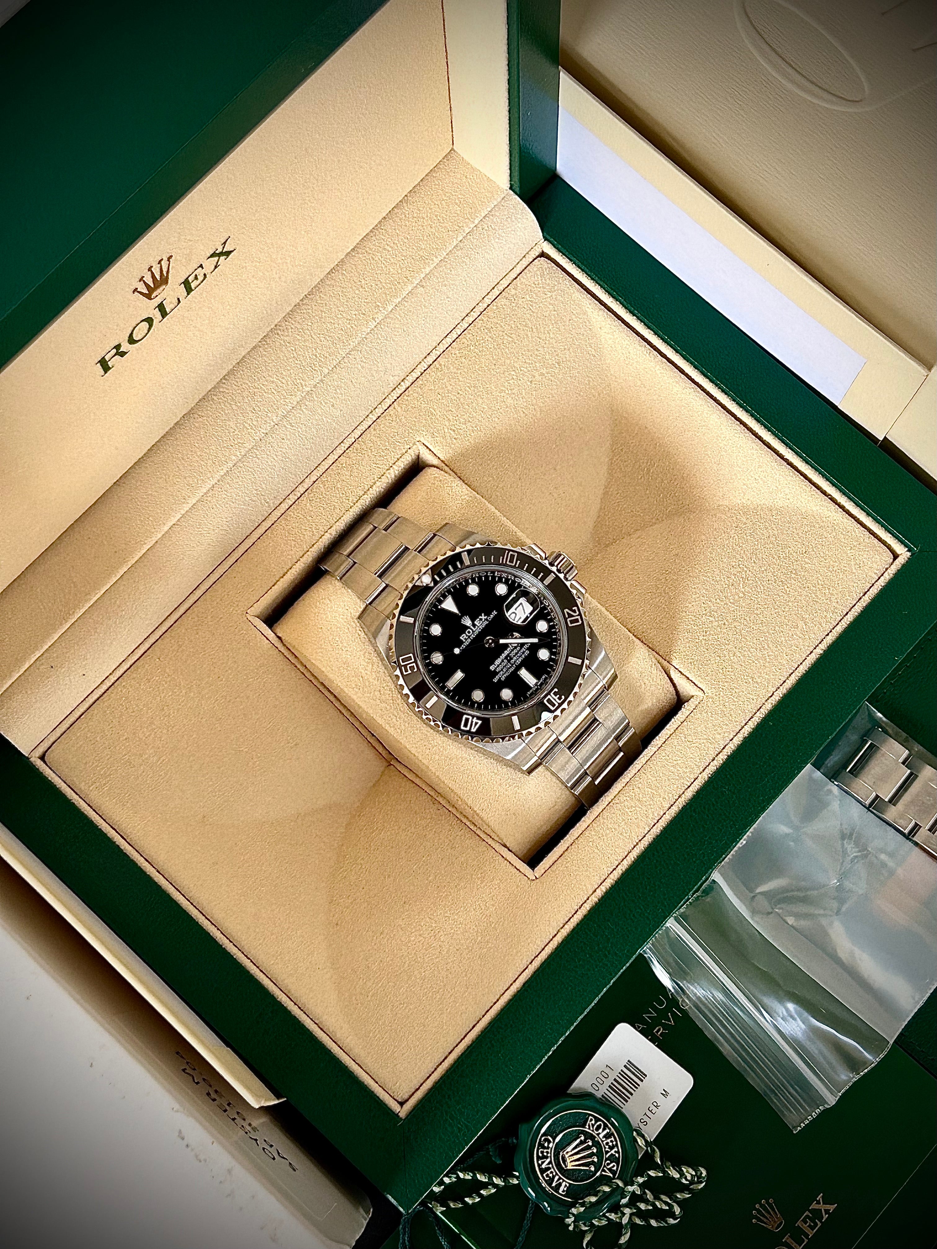 2019 ROLEX SUBMARINER DATE 116610LN, FULL SET, INC GST