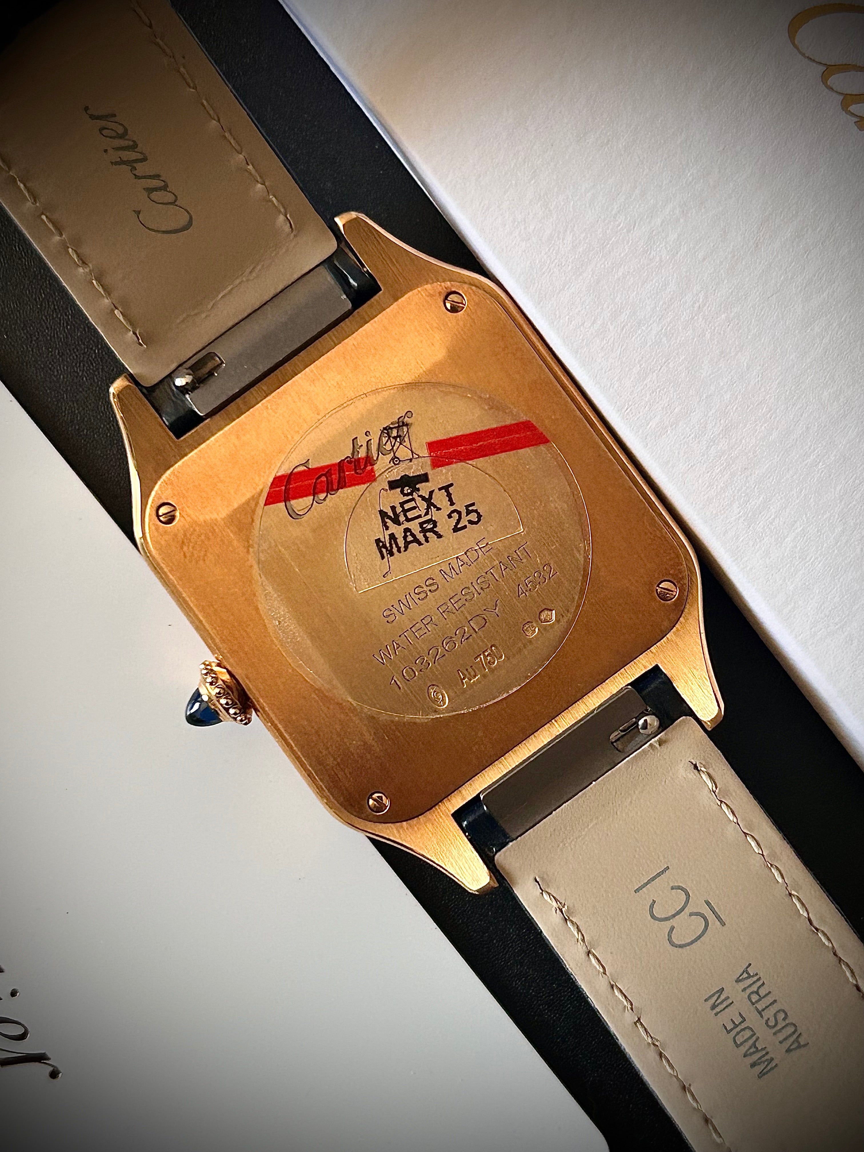 2023 CARTIER SANTOS-DUMONT WGSA0077, BOX AND PAPERS, INC GST