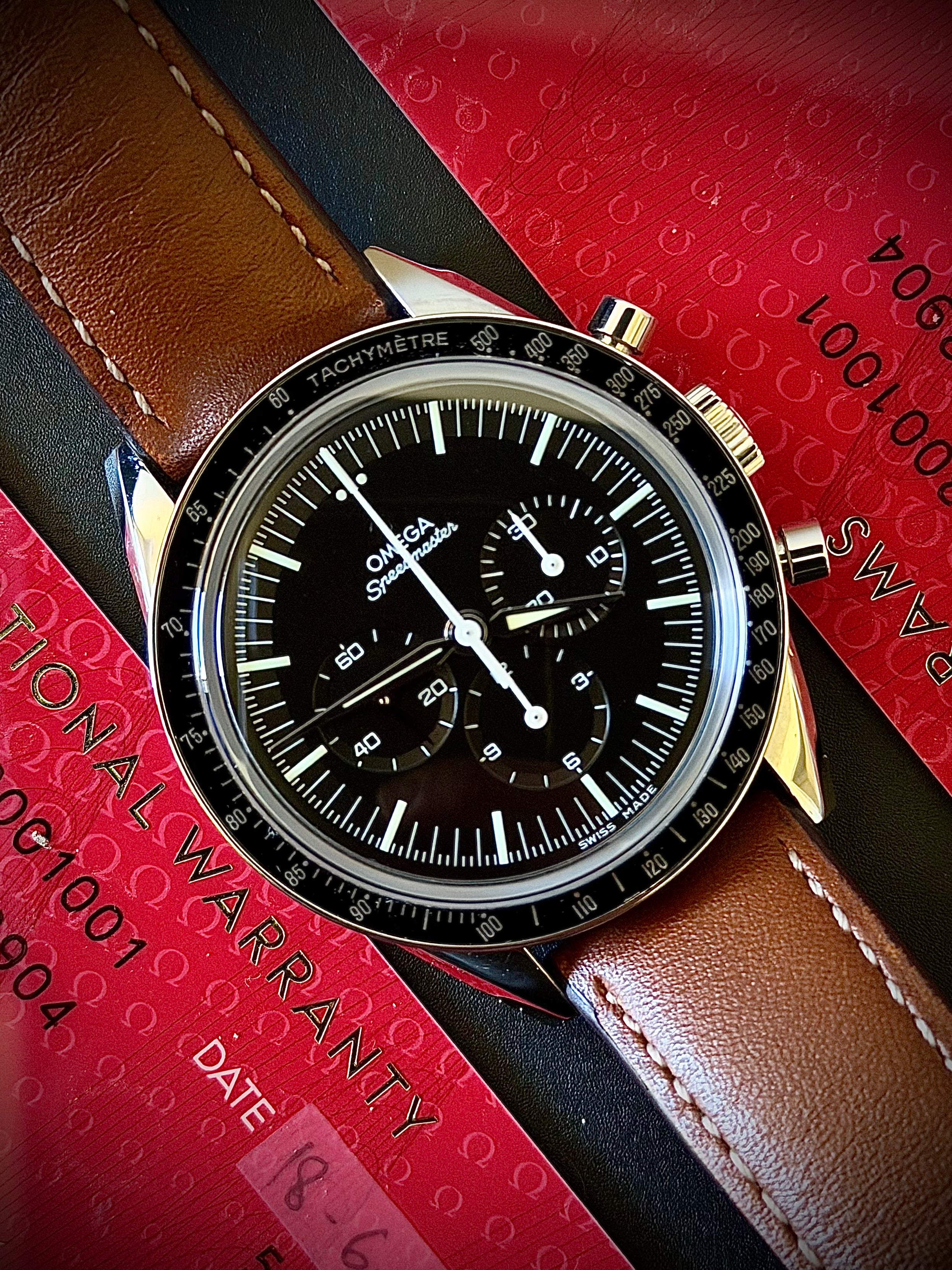 2017 OMEGA SPEEDMASTER FIRST OMEGA IN SPACE, 311.32.40.30.01.001, FULL SET, INC GST
