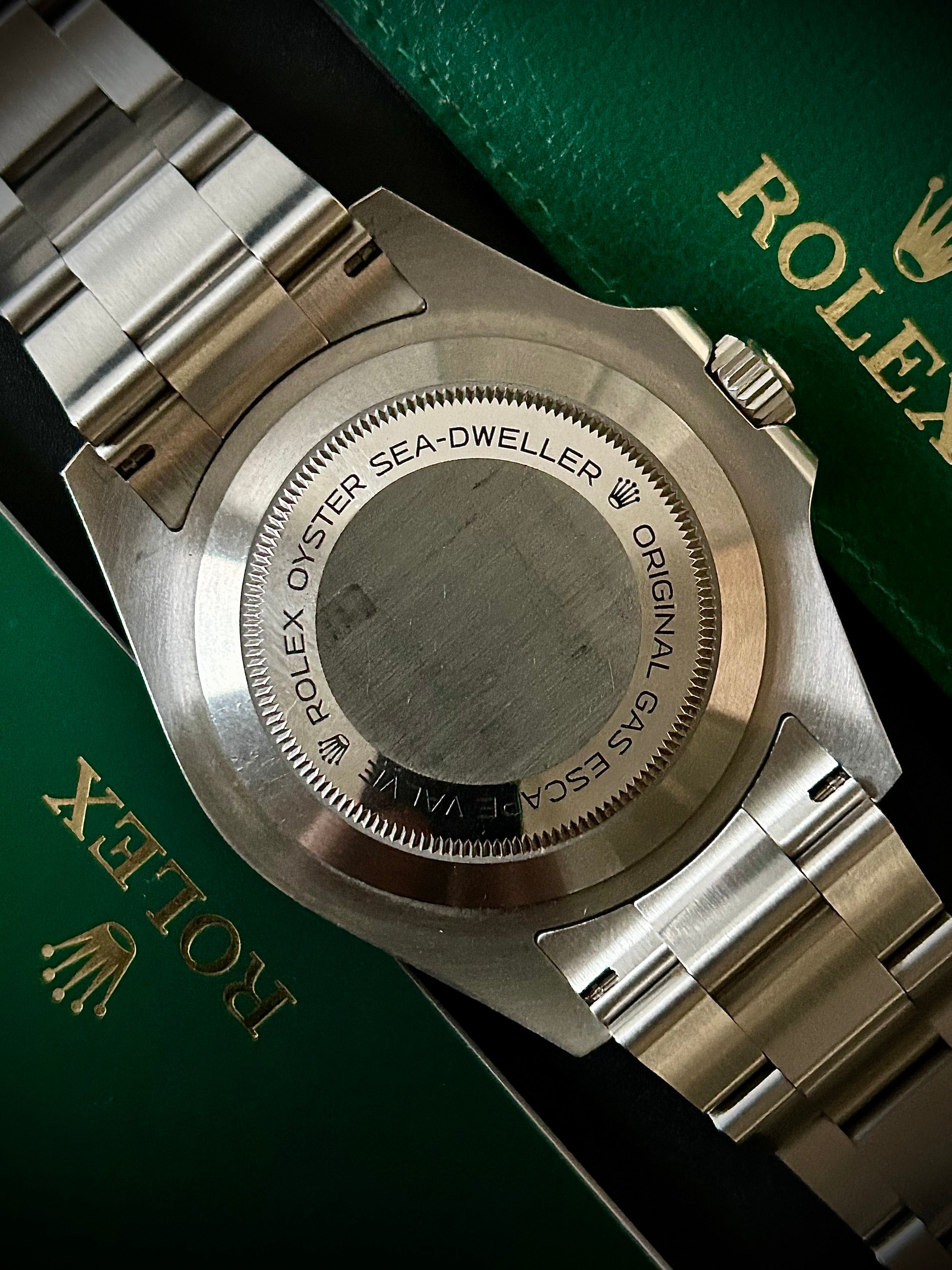 2020 ROLEX SEA DWELLER, 126600, BOX AND PAPERS, INC GST