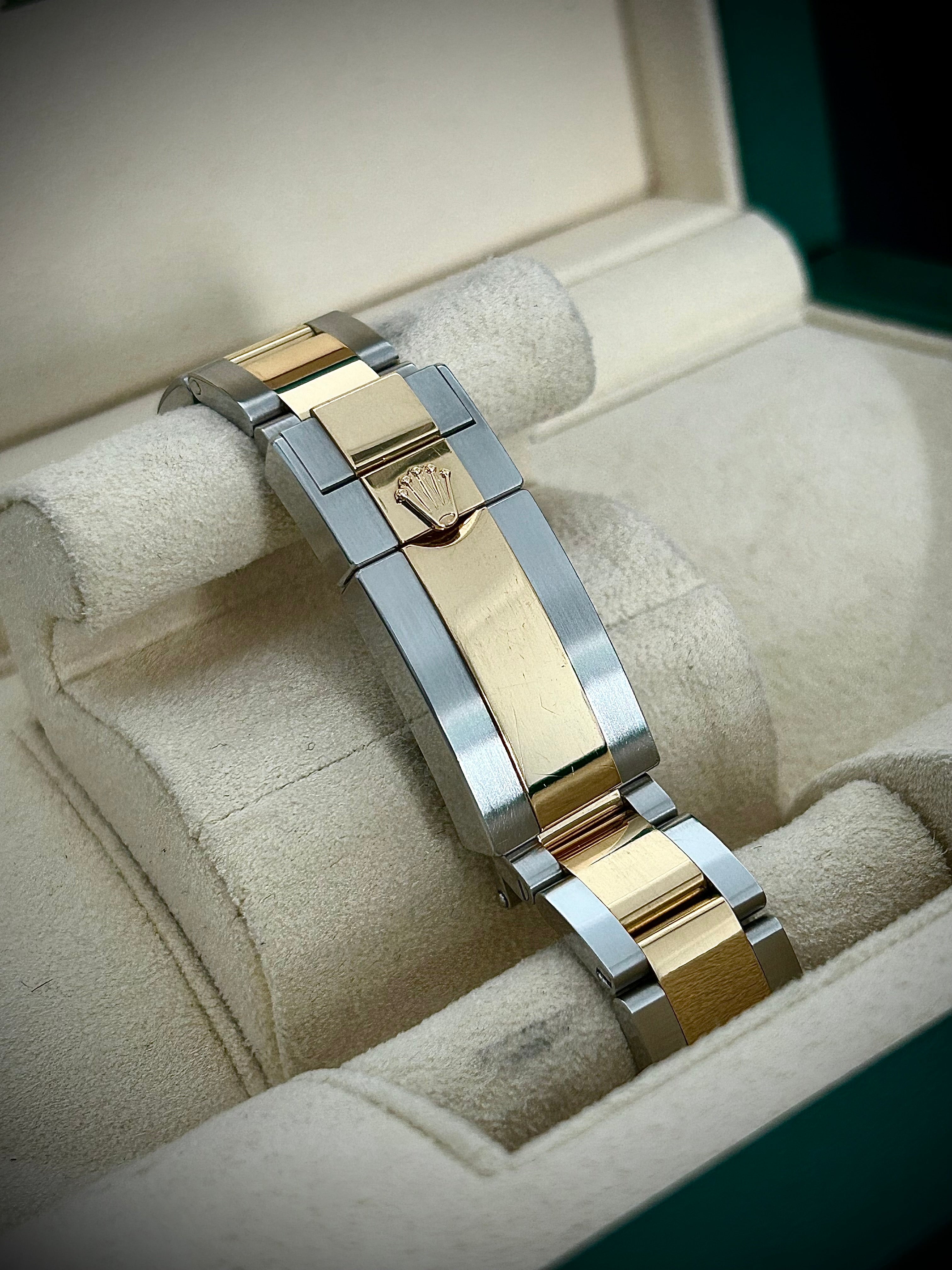 2024 ROLEX EXPLORER 36 TWO TONE, 124273, FULL SET, INC GST