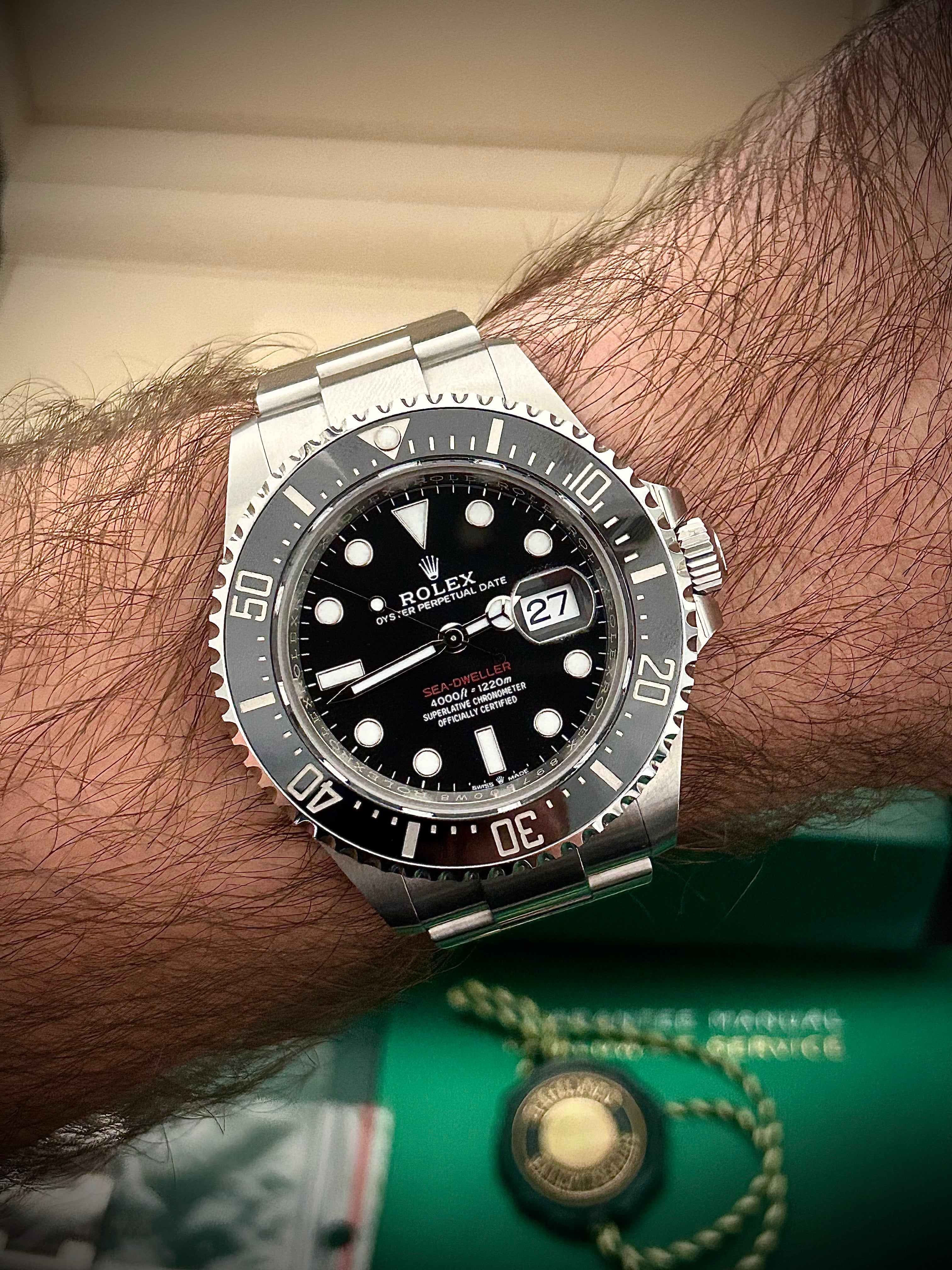 2023 ROLEX SEA DWELLER, 126600, FULL SET, INC GST