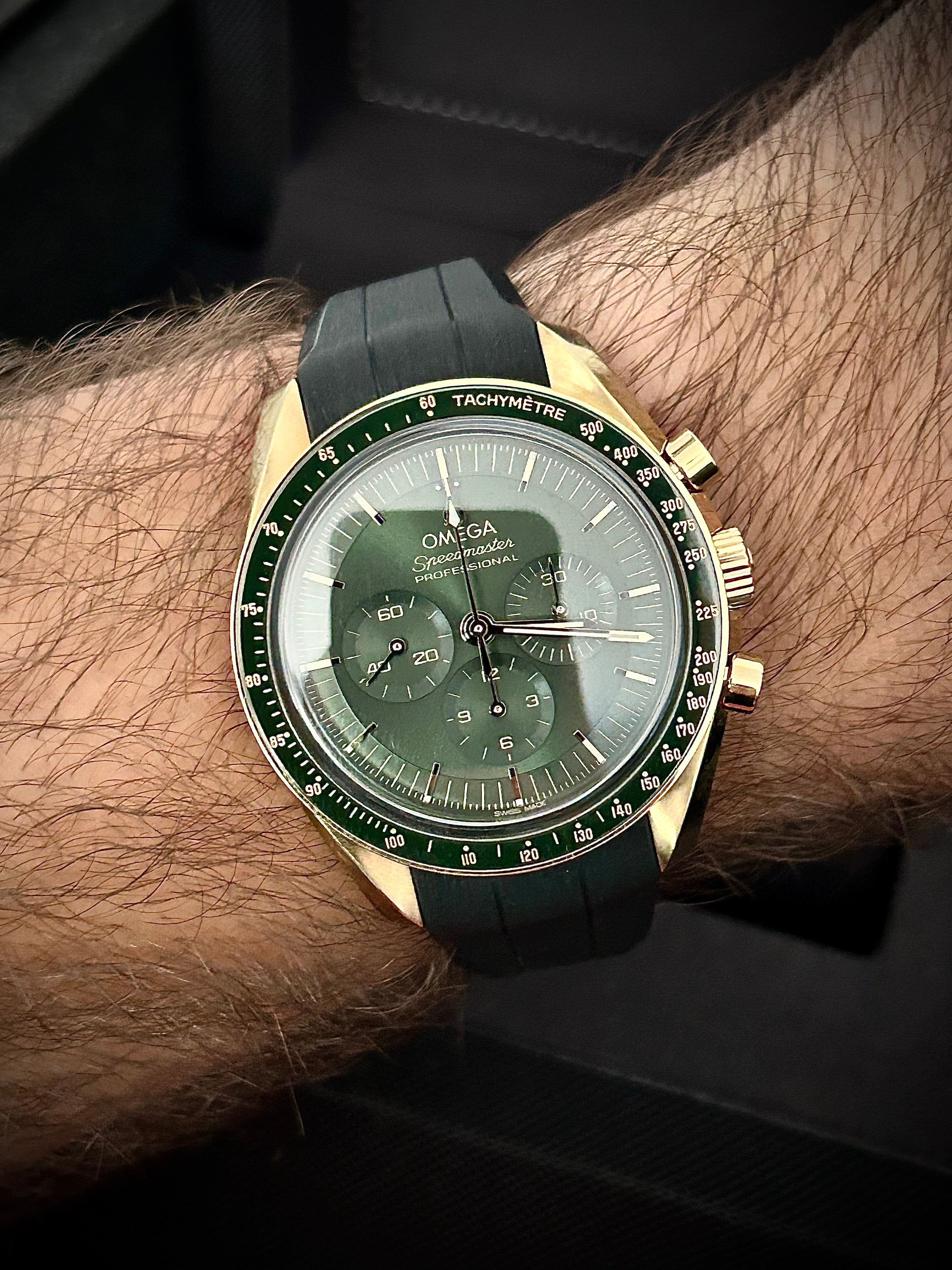 2023 OMEGA SPEEDMASTER MOONSHINE GOLD, FULL SET, INC GST