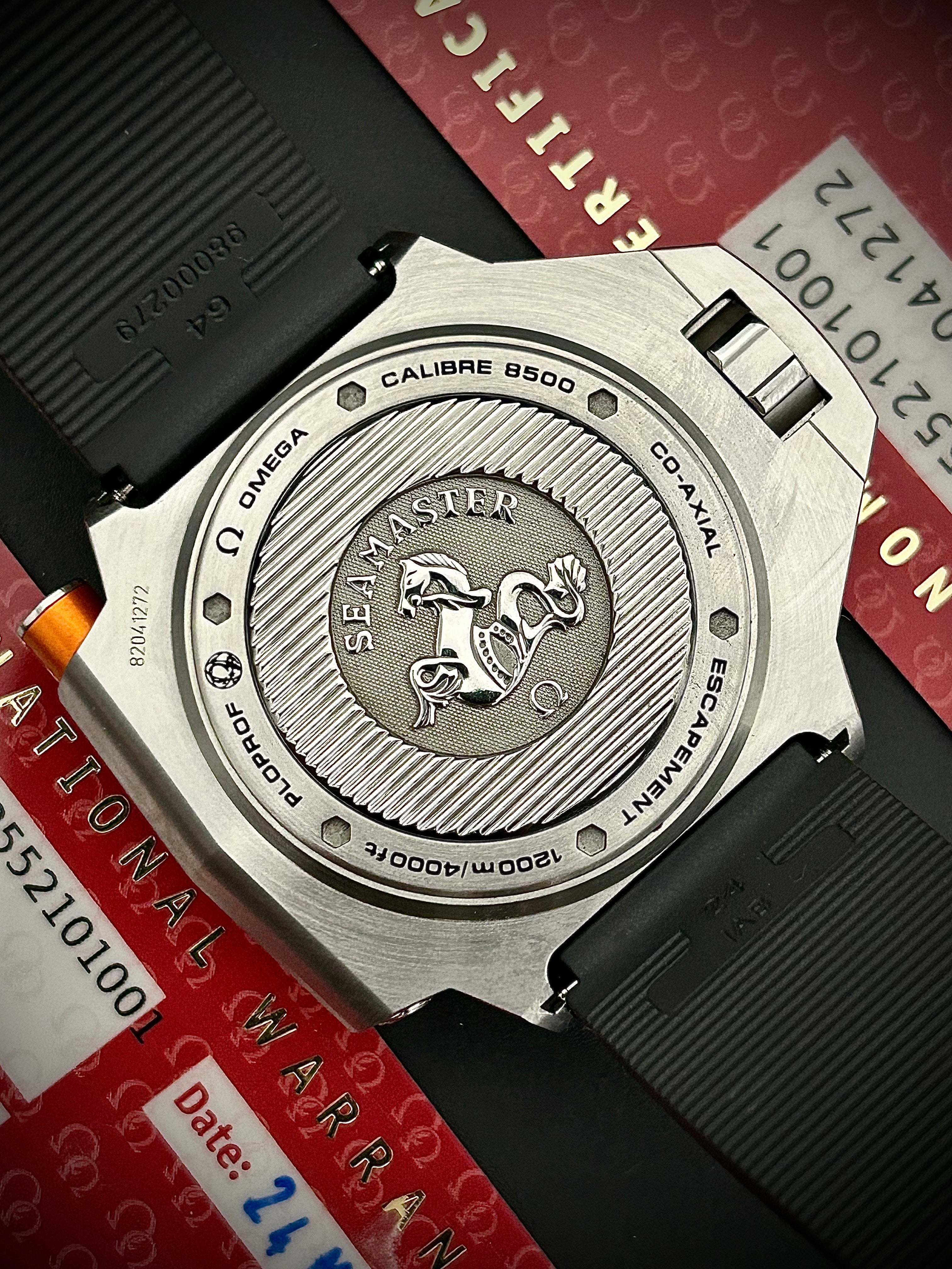 2022 OMEGA SEAMASTER PLOPROF 1200M, FULL SET, INC GST