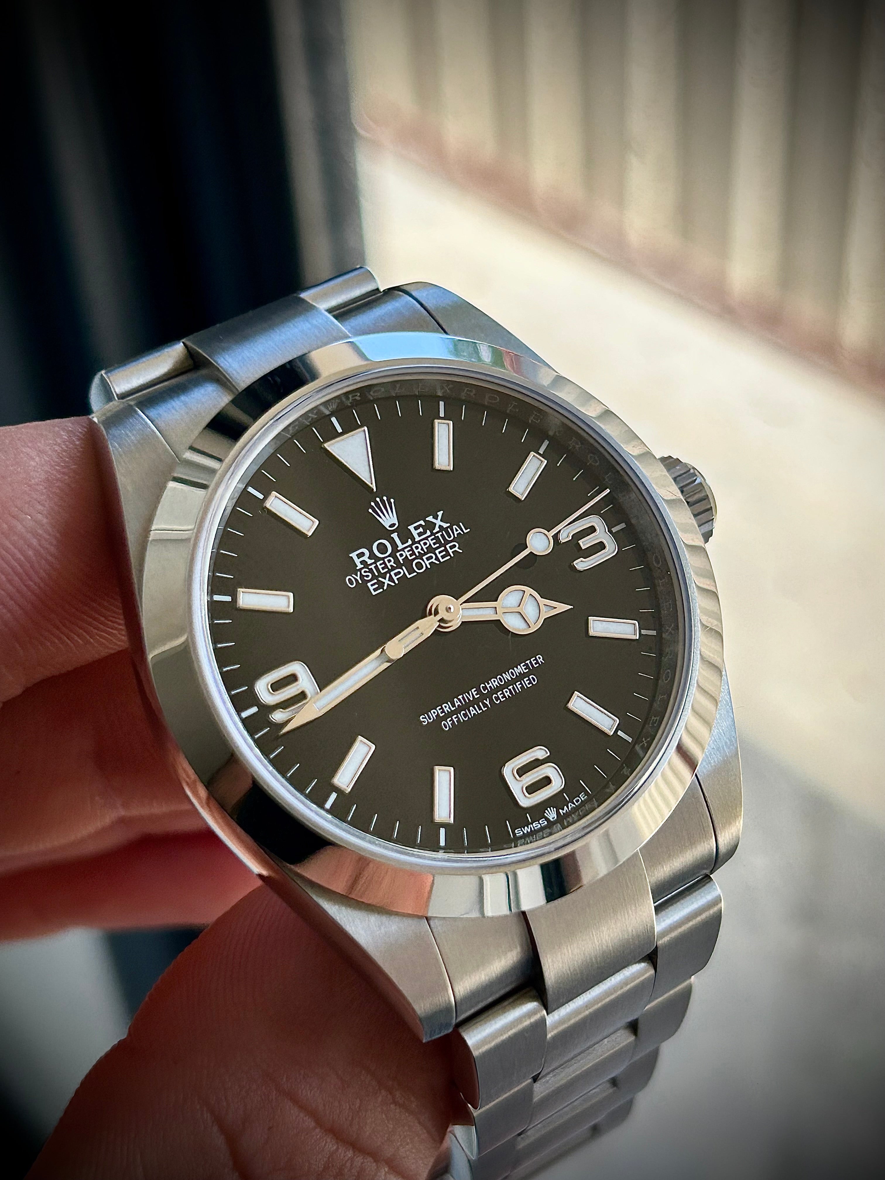 2024 ROLEX EXPLORER, 224270, FULL SET, INC GST