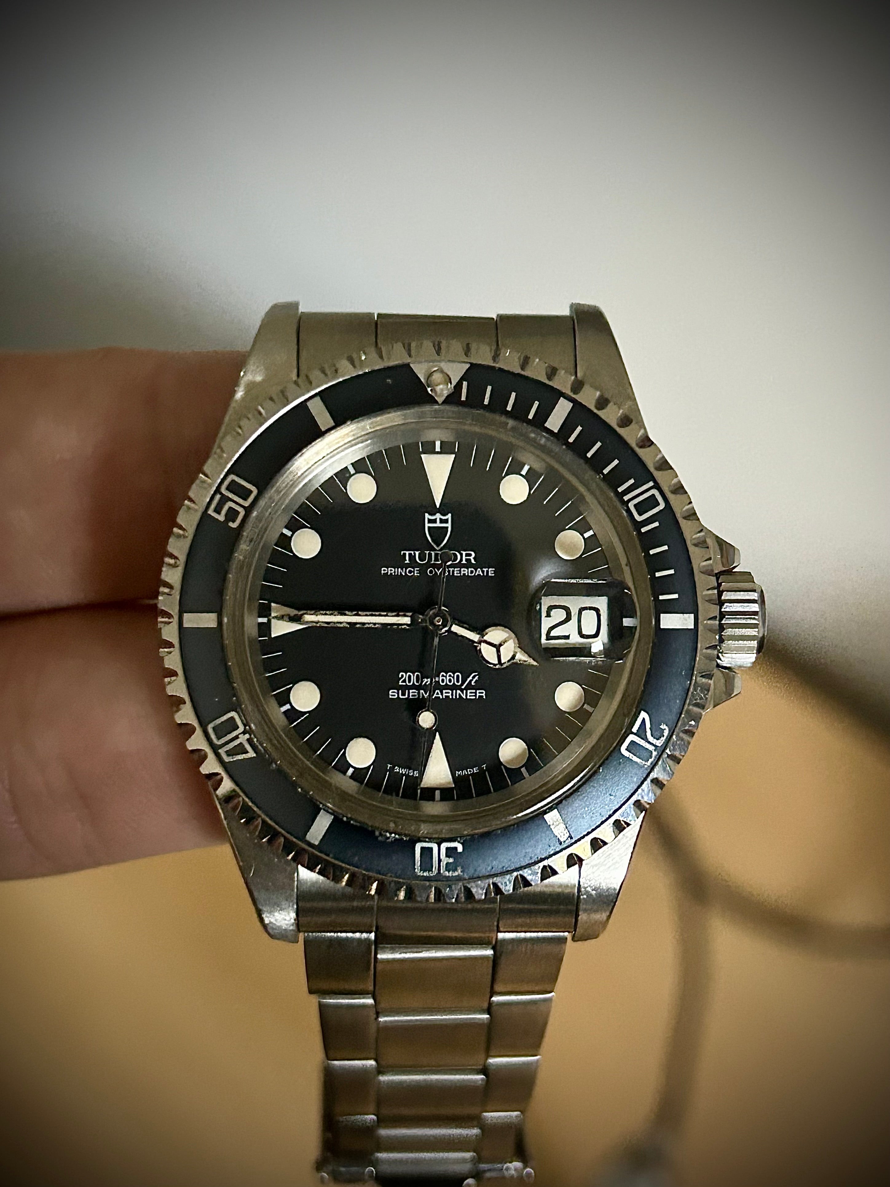 1994 TUDOR SUBMARINER, 79090, WATCH AND PAPERS, FULLY SERVICED, INC GST