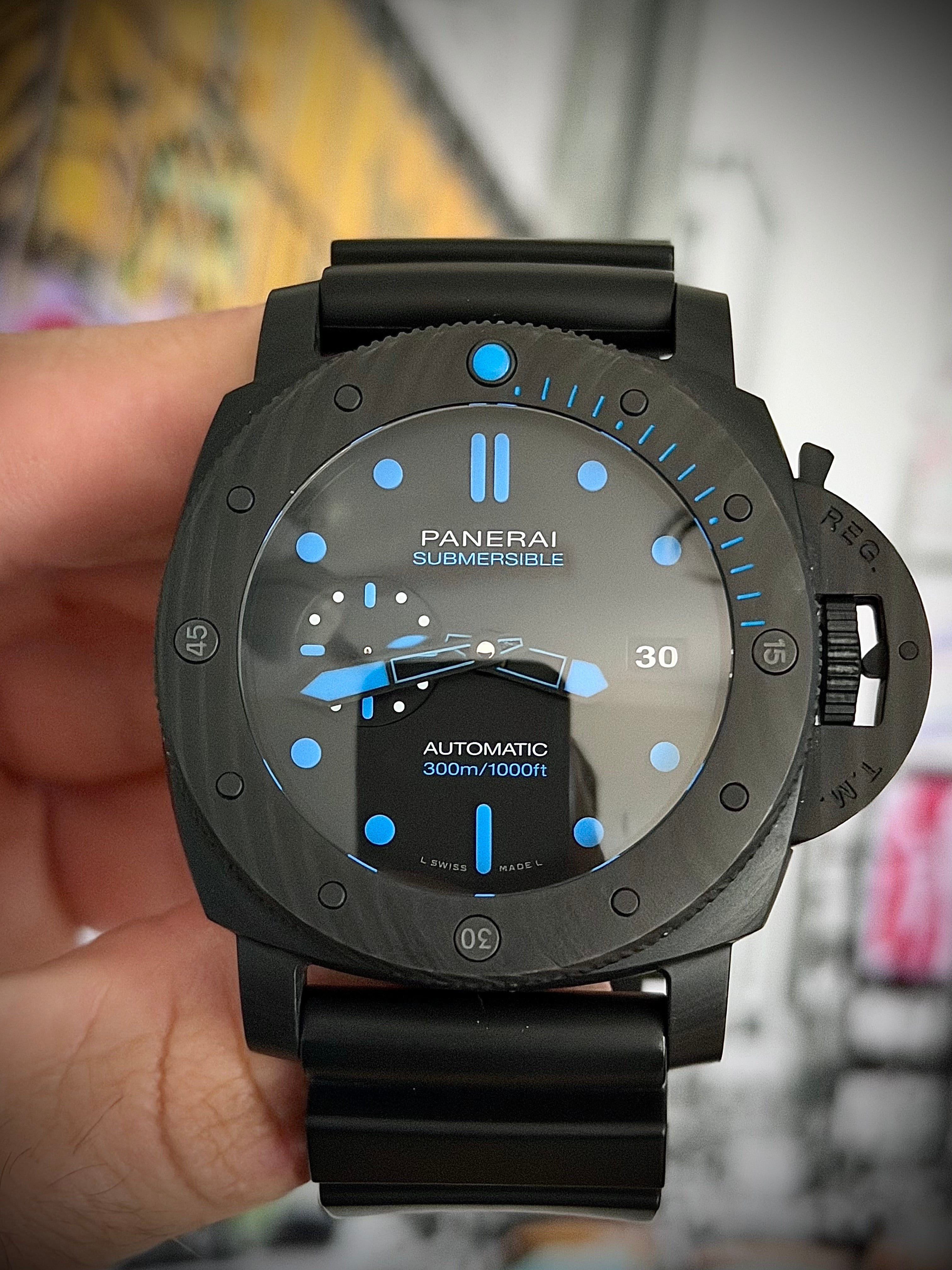 2020 PANERAI SUBMERSIBLE CARBOTECH 47MM, PAM01616, FULL SET, INC GST
