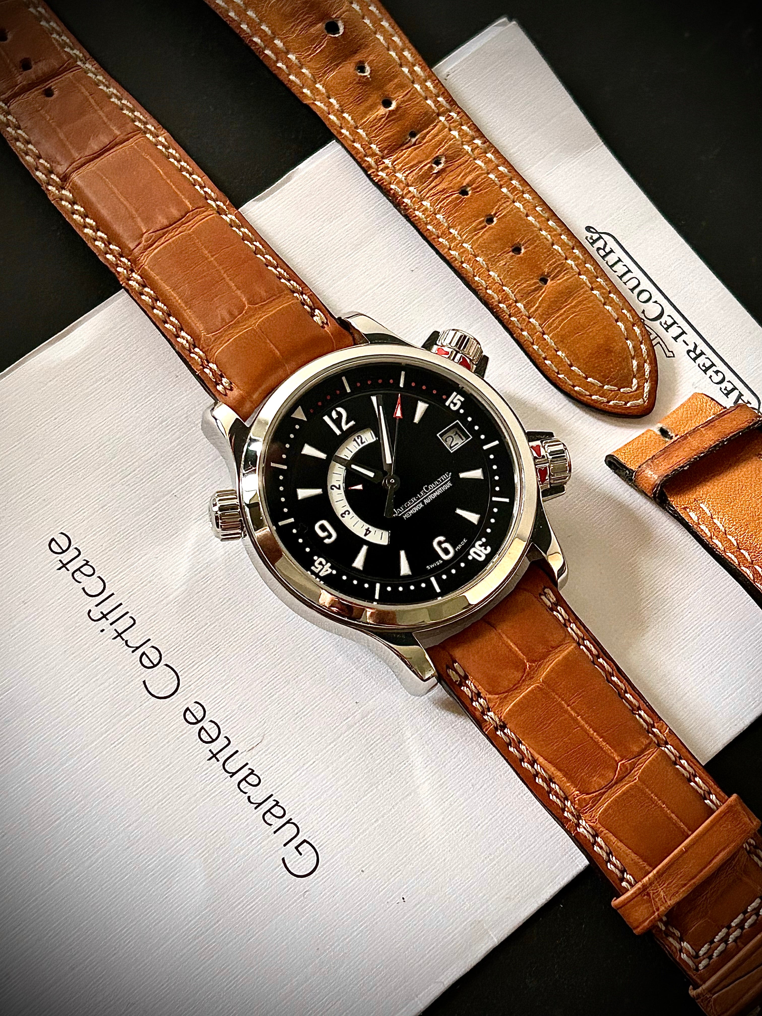 JAEGER-LECOULTRE MASTER COMPRESSOR MEMOVOX 146.8.97, WATCH AND PAPERS, INC GST