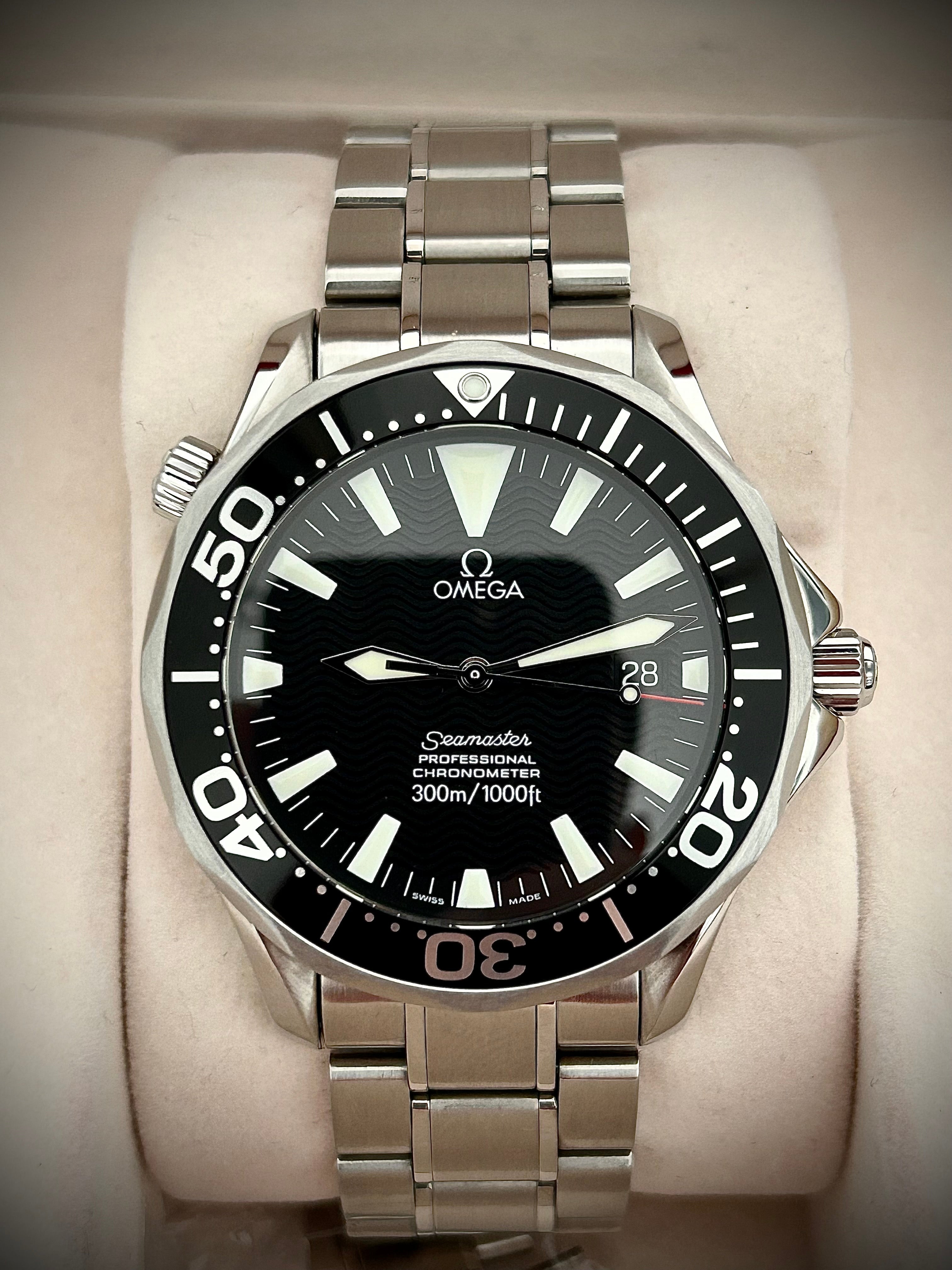 2007 OMEGA SEAMASTER 300, 2254.50, BOX AND CARDS, INC GST
