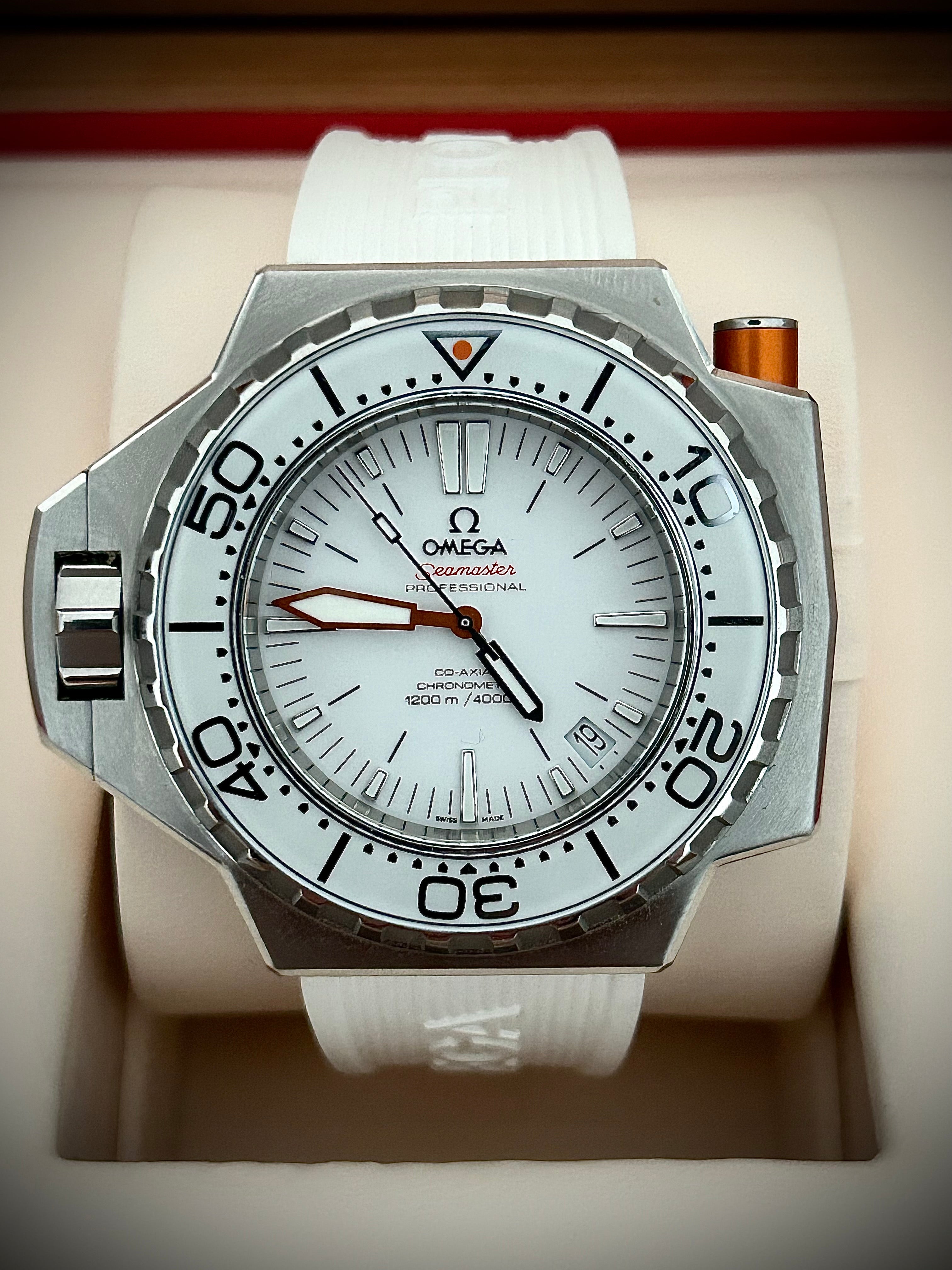 2022 OMEGA SEAMASTER PLOPROF 1200M, FULL SET, INC GST