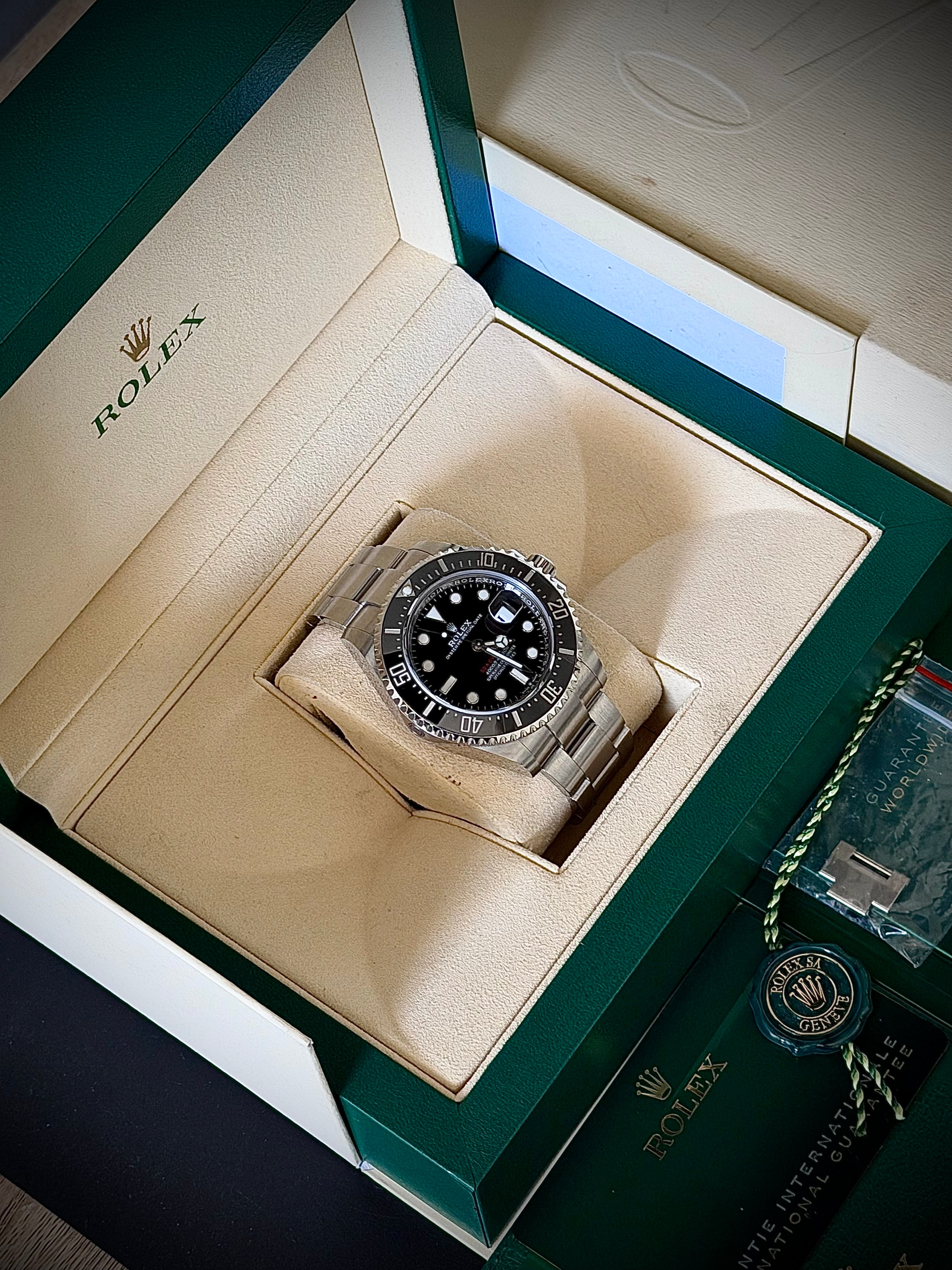 2023 ROLEX SEA DWELLER, SD43, 126600, FULL SET, INC GST