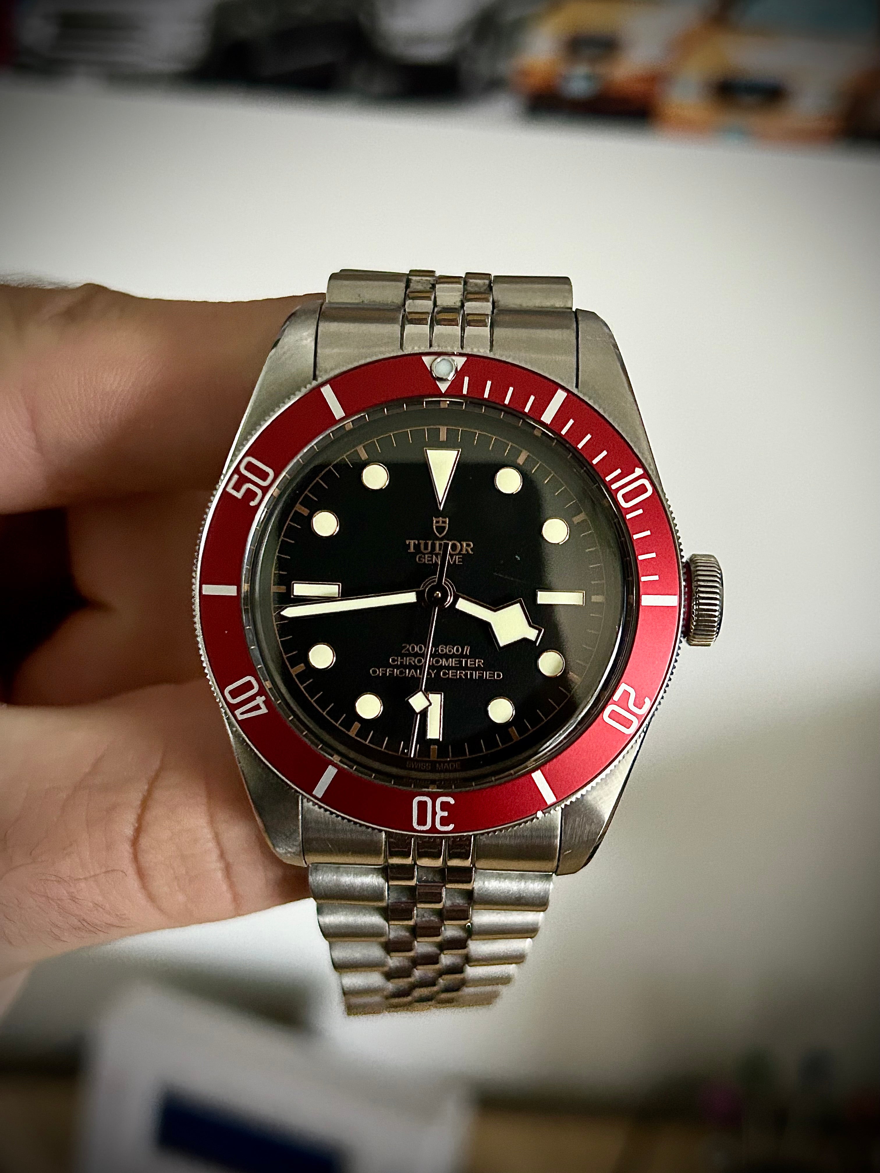 2020 TUDOR BLACK BAY BURGANDY, 41MM, FULL SET, INC GST
