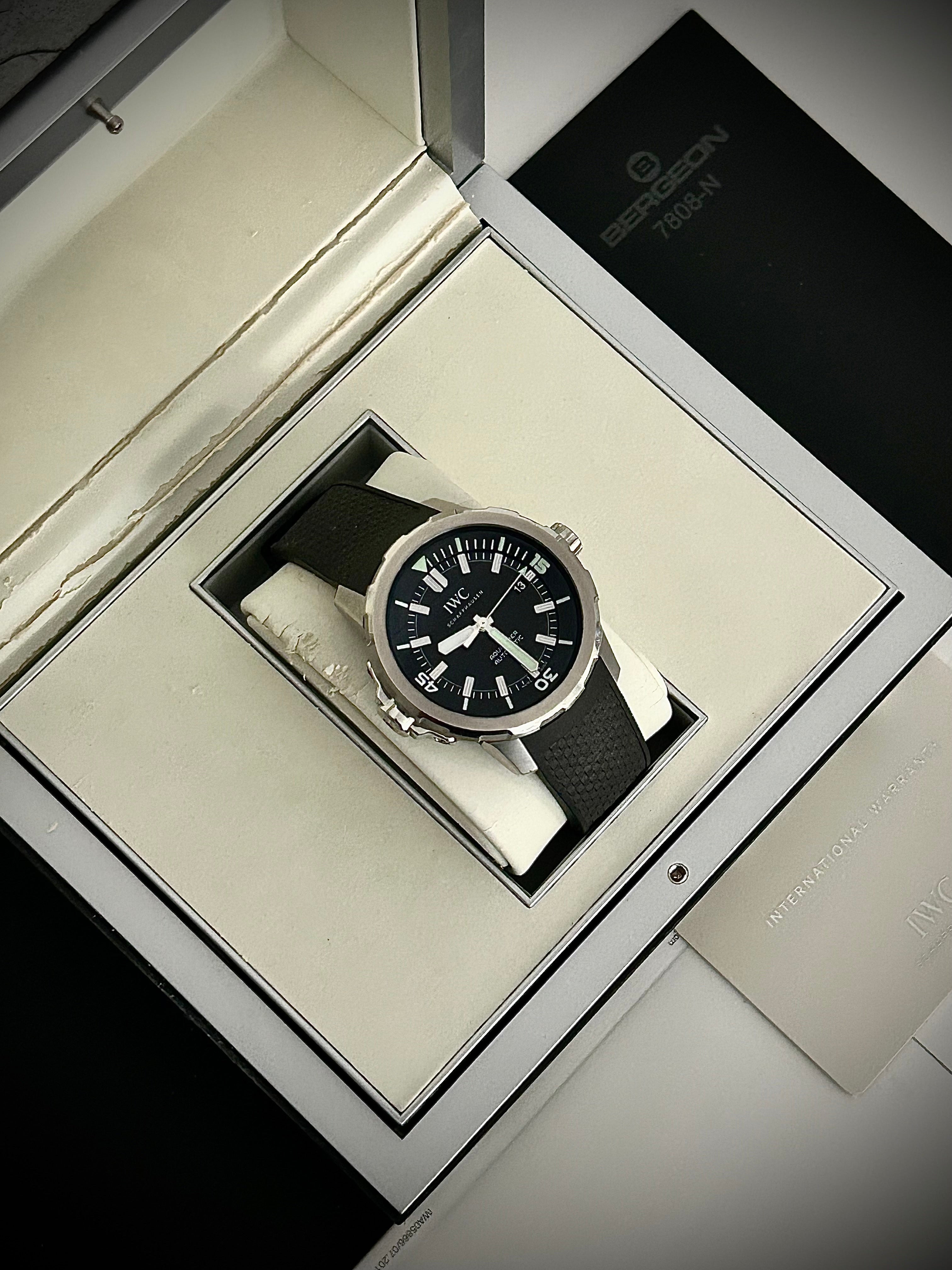 2015 IWC AQUATIMER, IW329001, FULL SET, INC GST