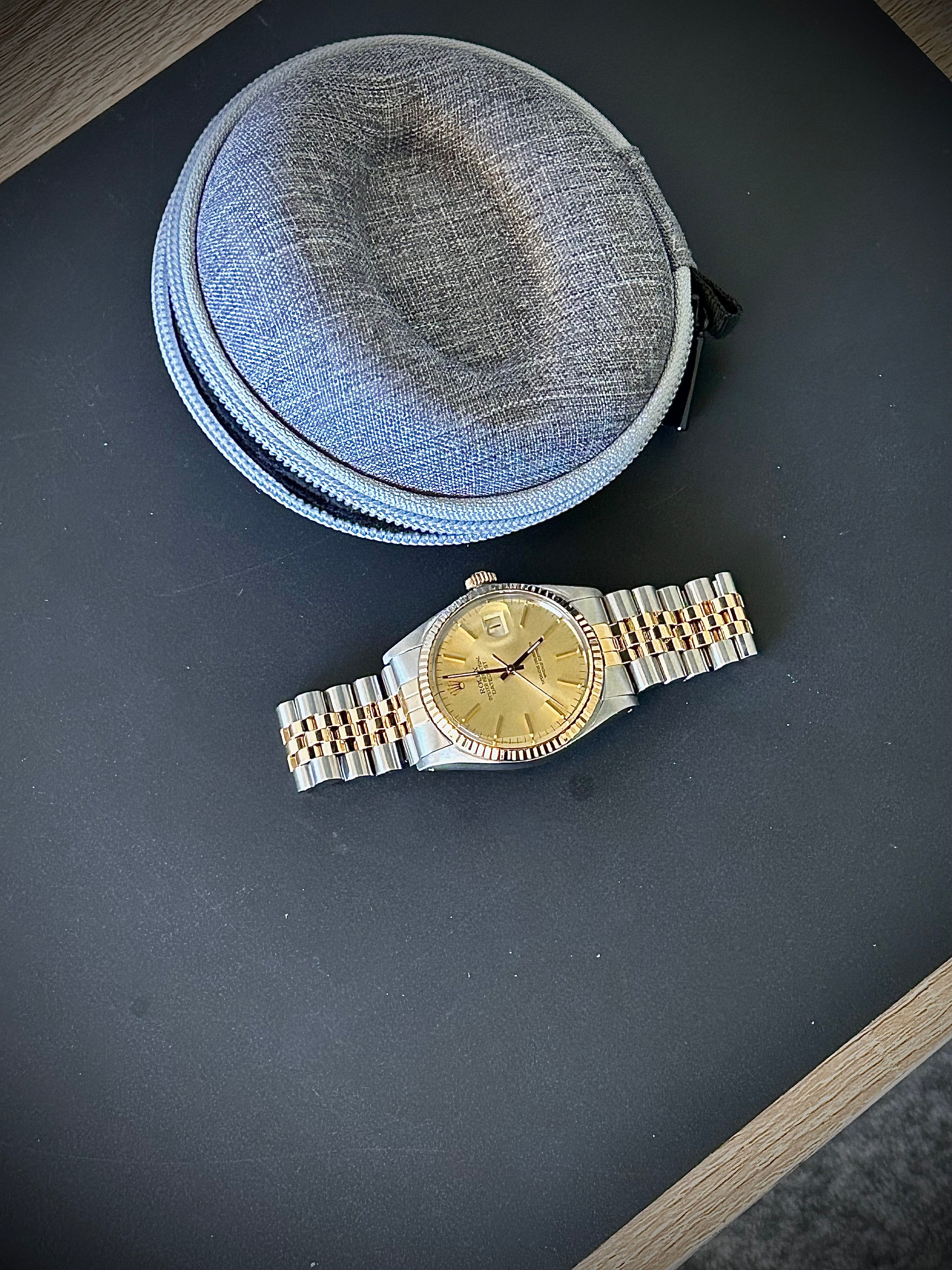 1984 ROLEX DATEJUST 36 16013, WATCH ONLY, INC GST