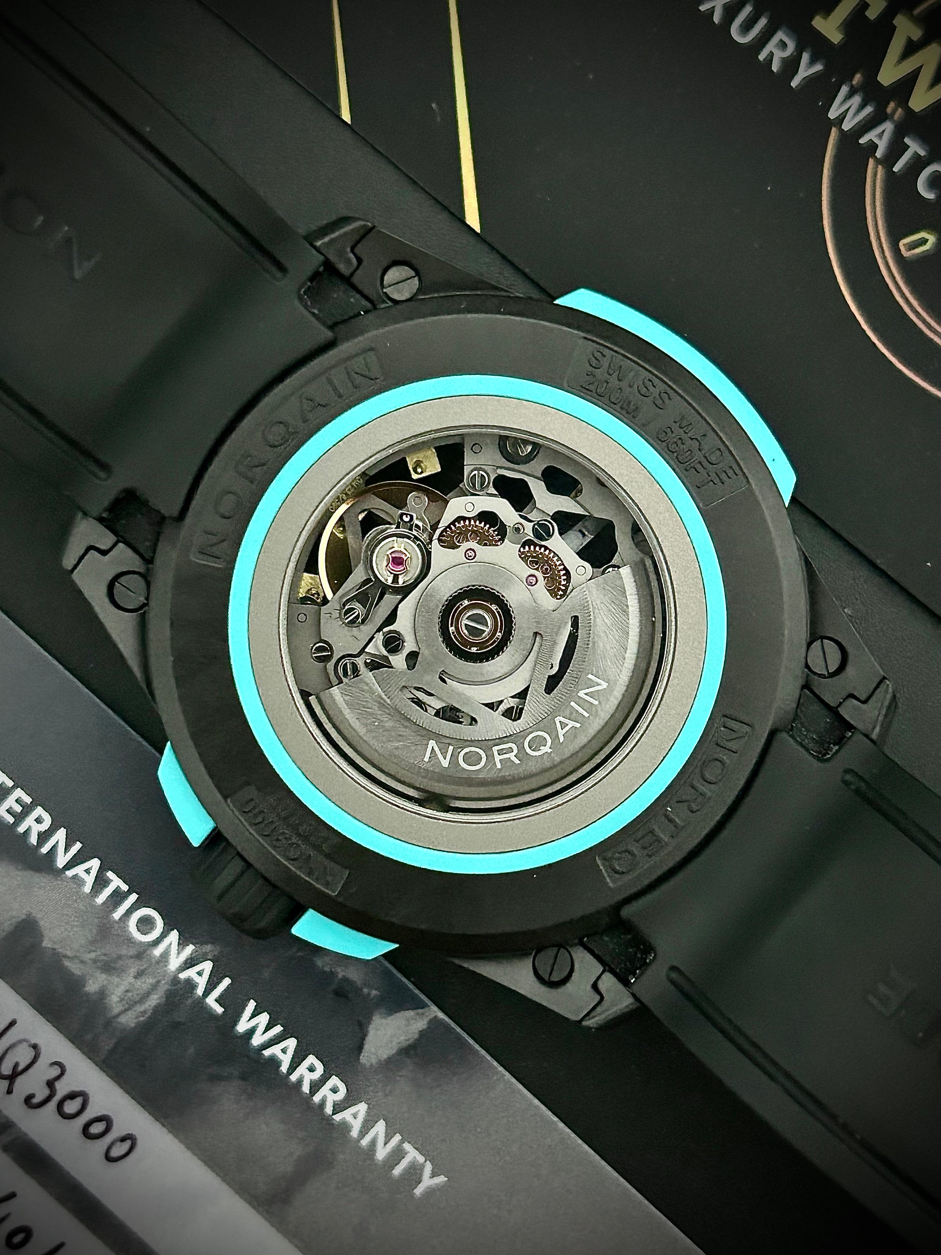 2024 NORQAIN WILD ONE SKELETON, TURQUOISE, FULL SET, INC GST