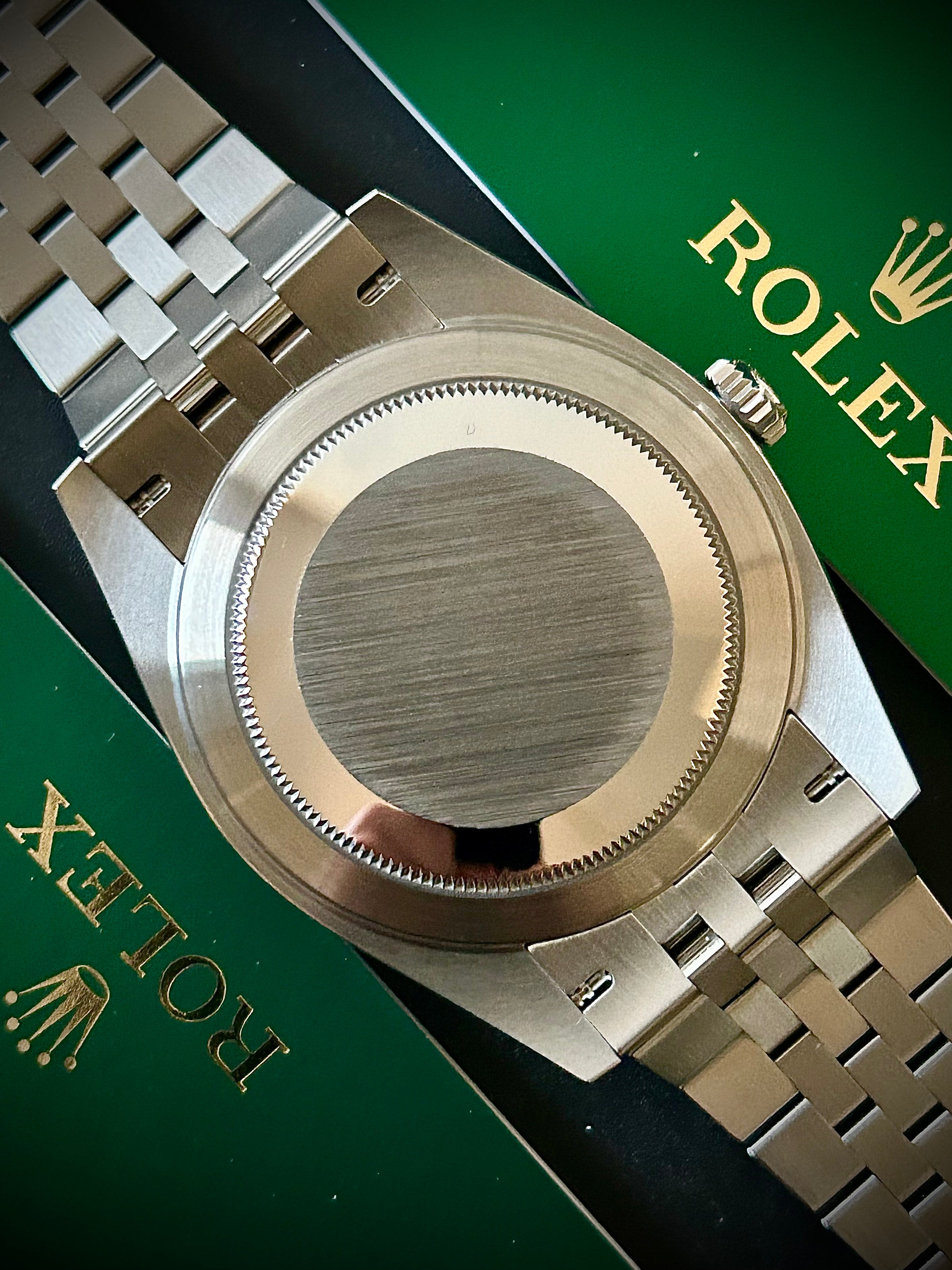 2024 ROLEX DATEJUST 41, BLUE DIAMOND DIAL, 126334, FULL SET, INC GST