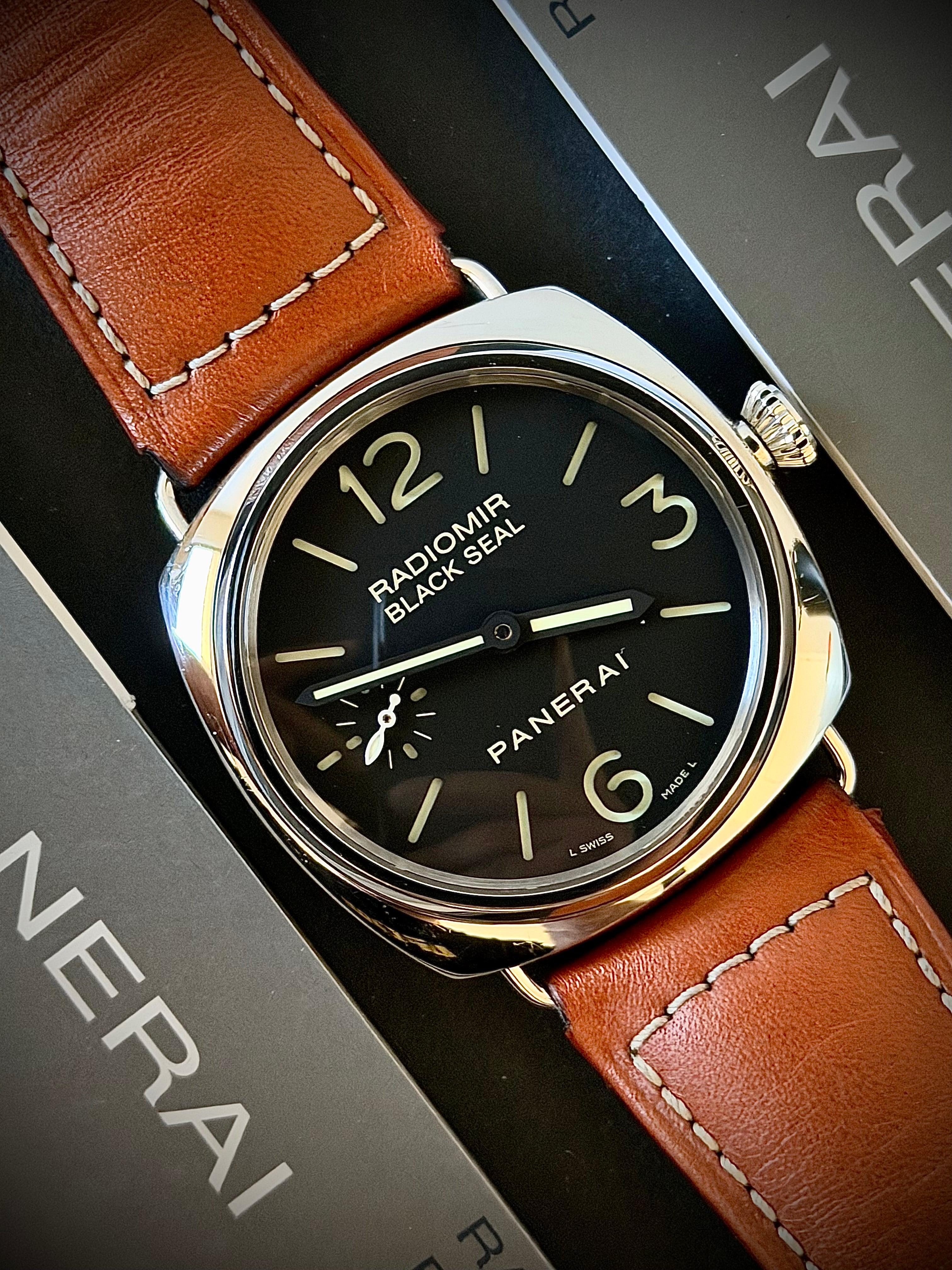 2014 PANERAI RADIOMIR BLACK SEAL, PAM00183, FULL SET, INC GST