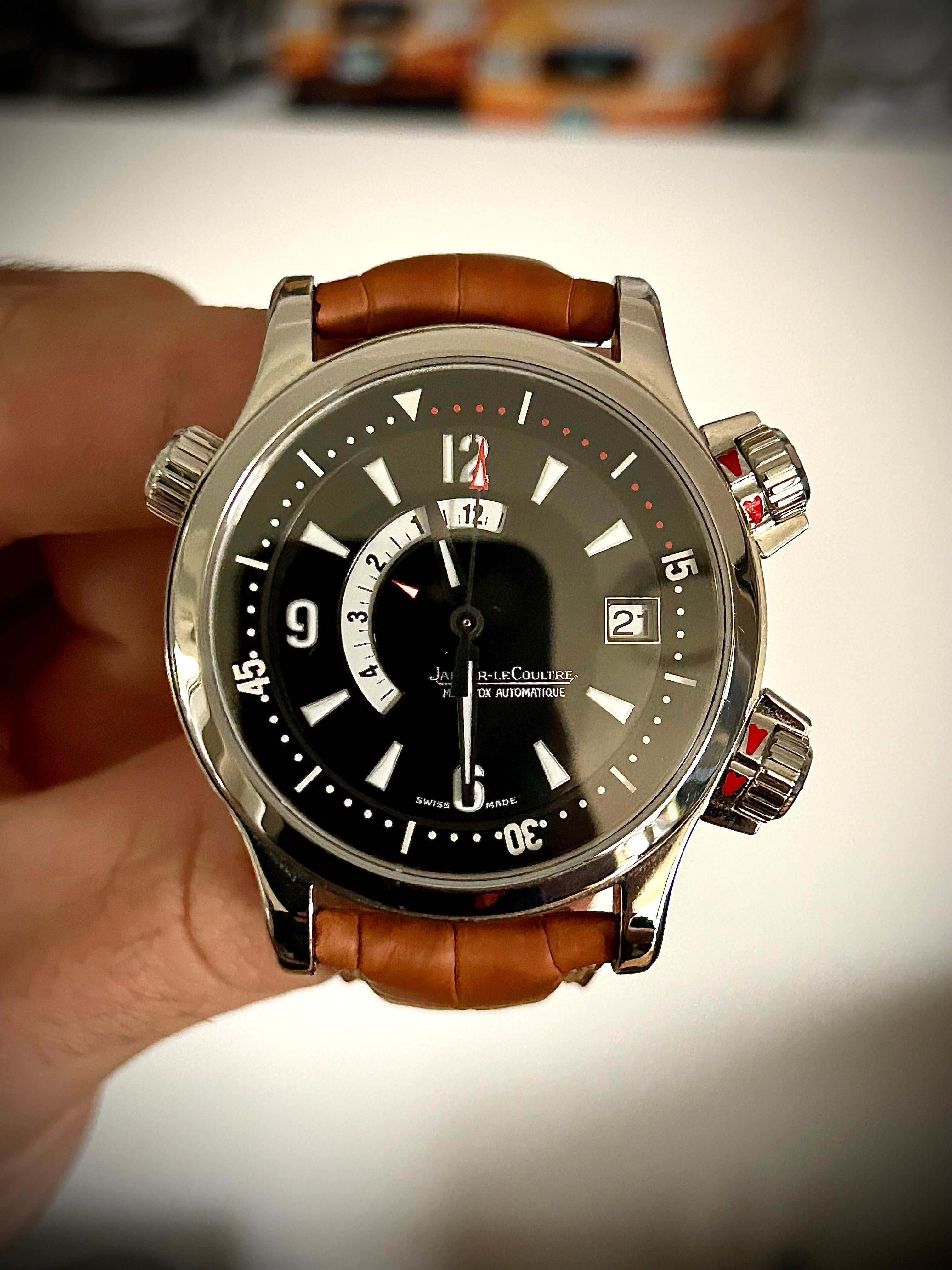 JAEGER-LECOULTRE MASTER COMPRESSOR MEMOVOX 146.8.97, WATCH AND PAPERS, INC GST