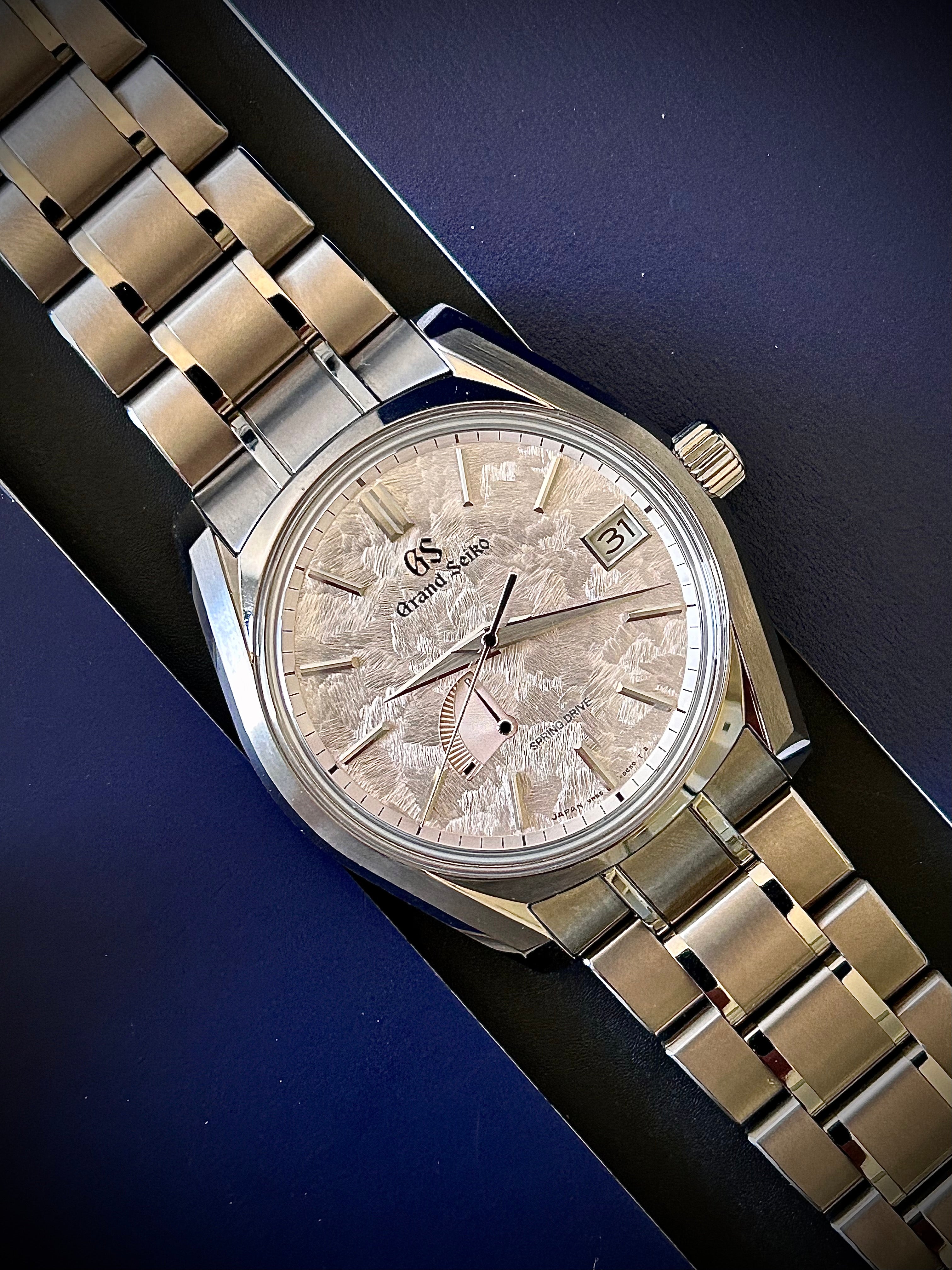 2024 GRAND SEIKO HERITAGE SPRING DRIVE, SHUNBUN, SBGA413, FULL SET, INC GST