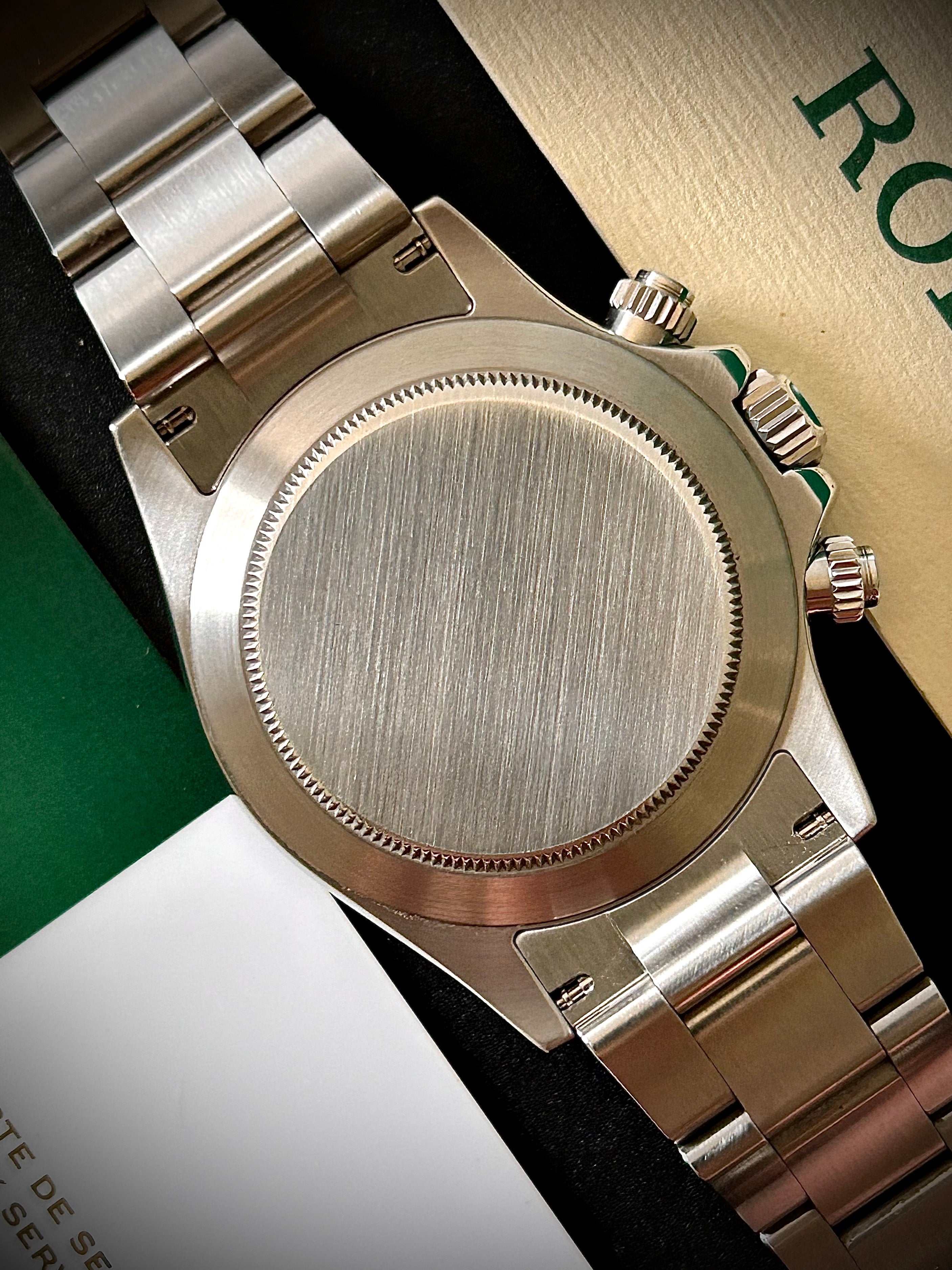 2015 ROLEX COSMOGRAPH DAYTONA, 116520 APH DIAL, BOX AND 2024 RSC, INC GST