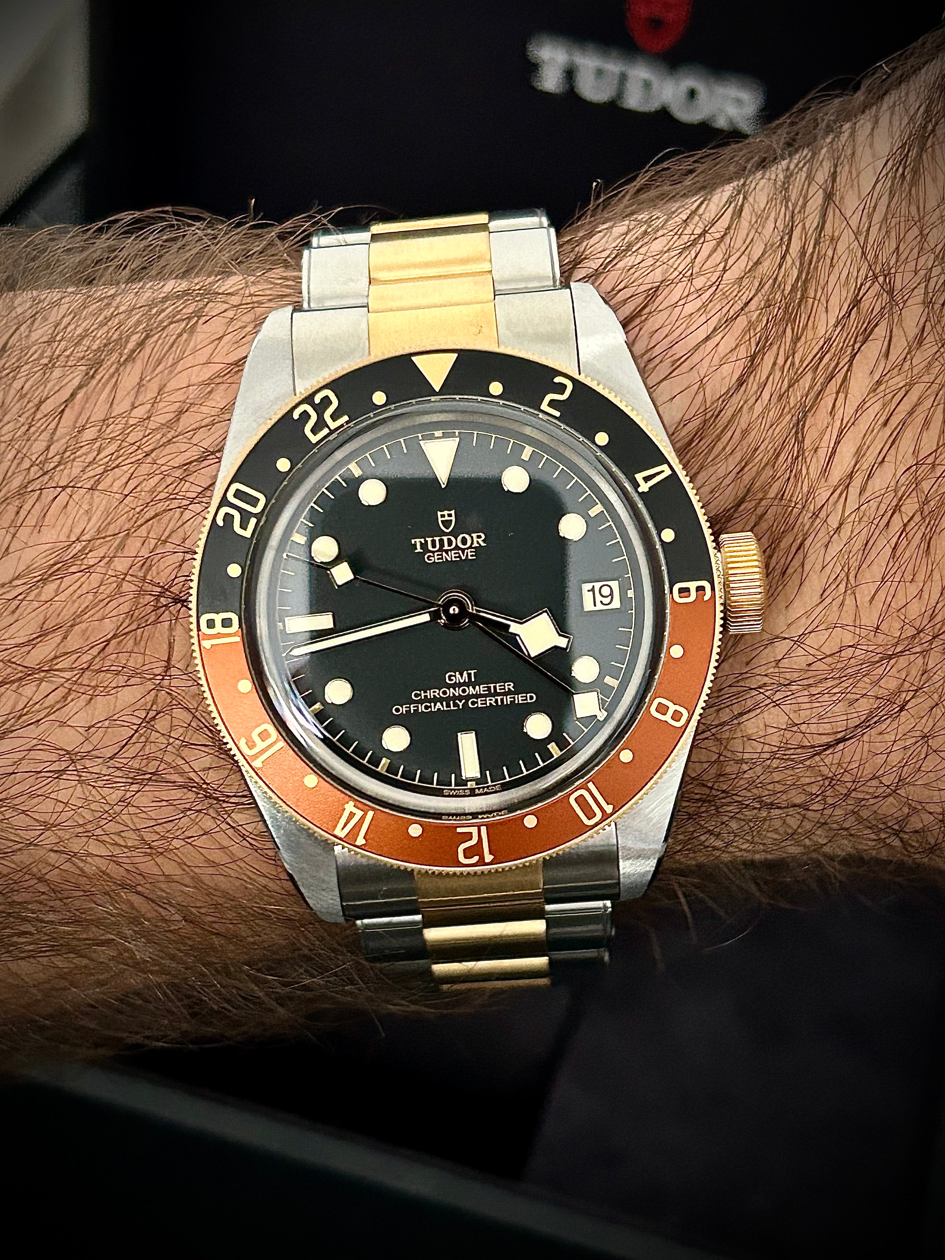 2023 TUDOR BLACK BAY 41 S&G, ROOTBEER, FULL SET, INC GST