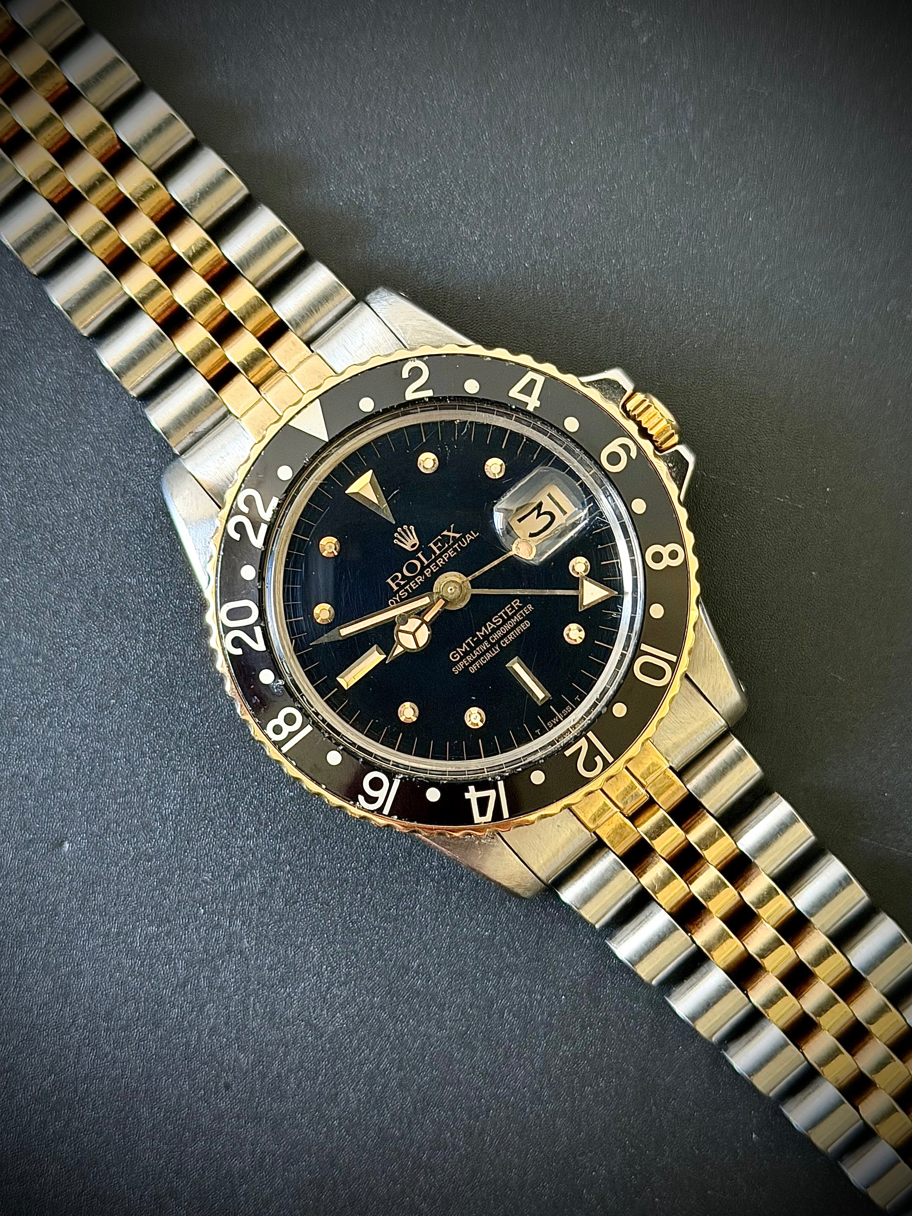 1972 ROLEX GMT-MASTER, 1675, WATCH ONLY, INC GST