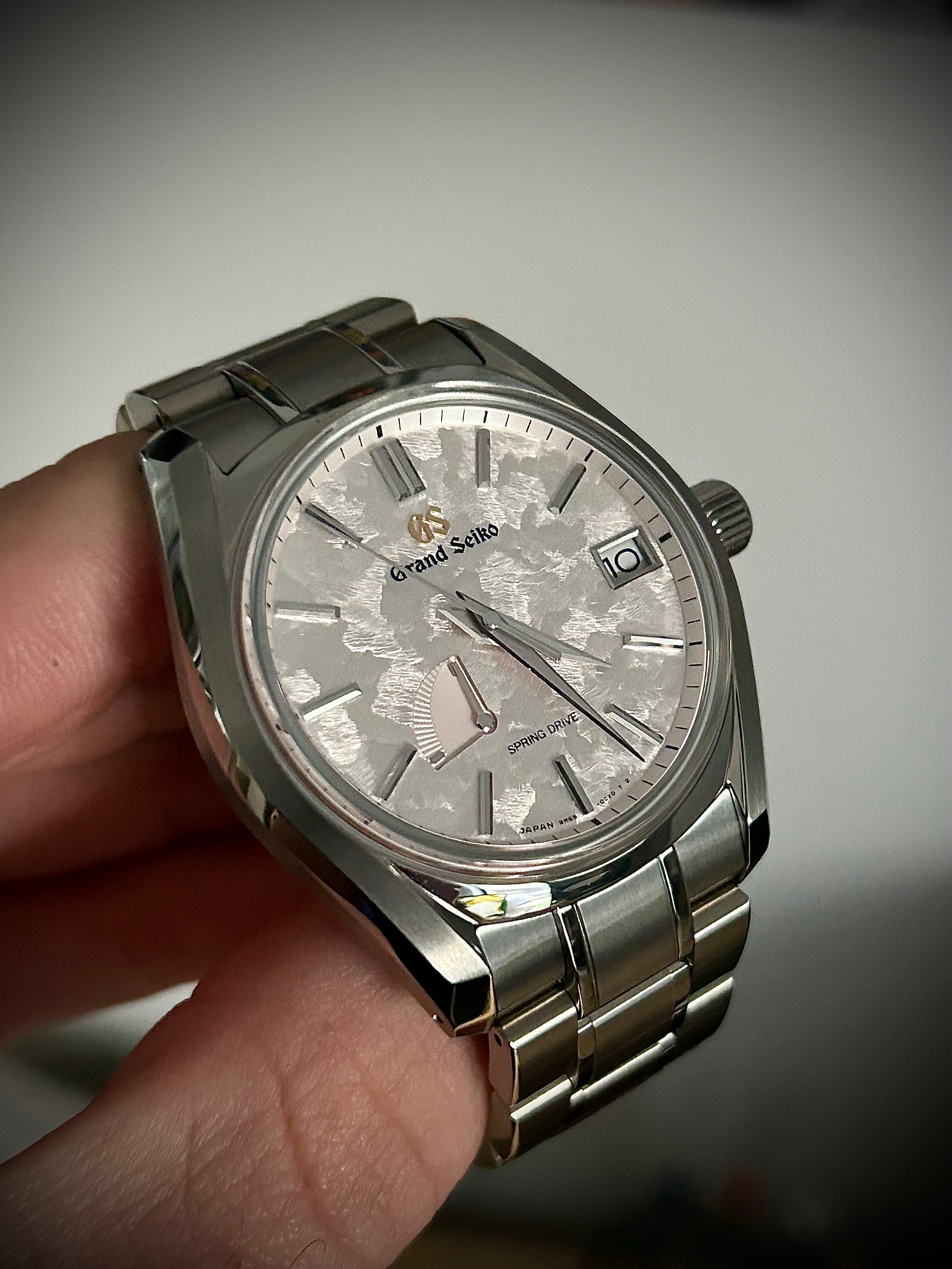 2024 GRAND SEIKO HERITAGE SPRING DRIVE, SHUNBUN, SBGA413, FULL SET, INC GST