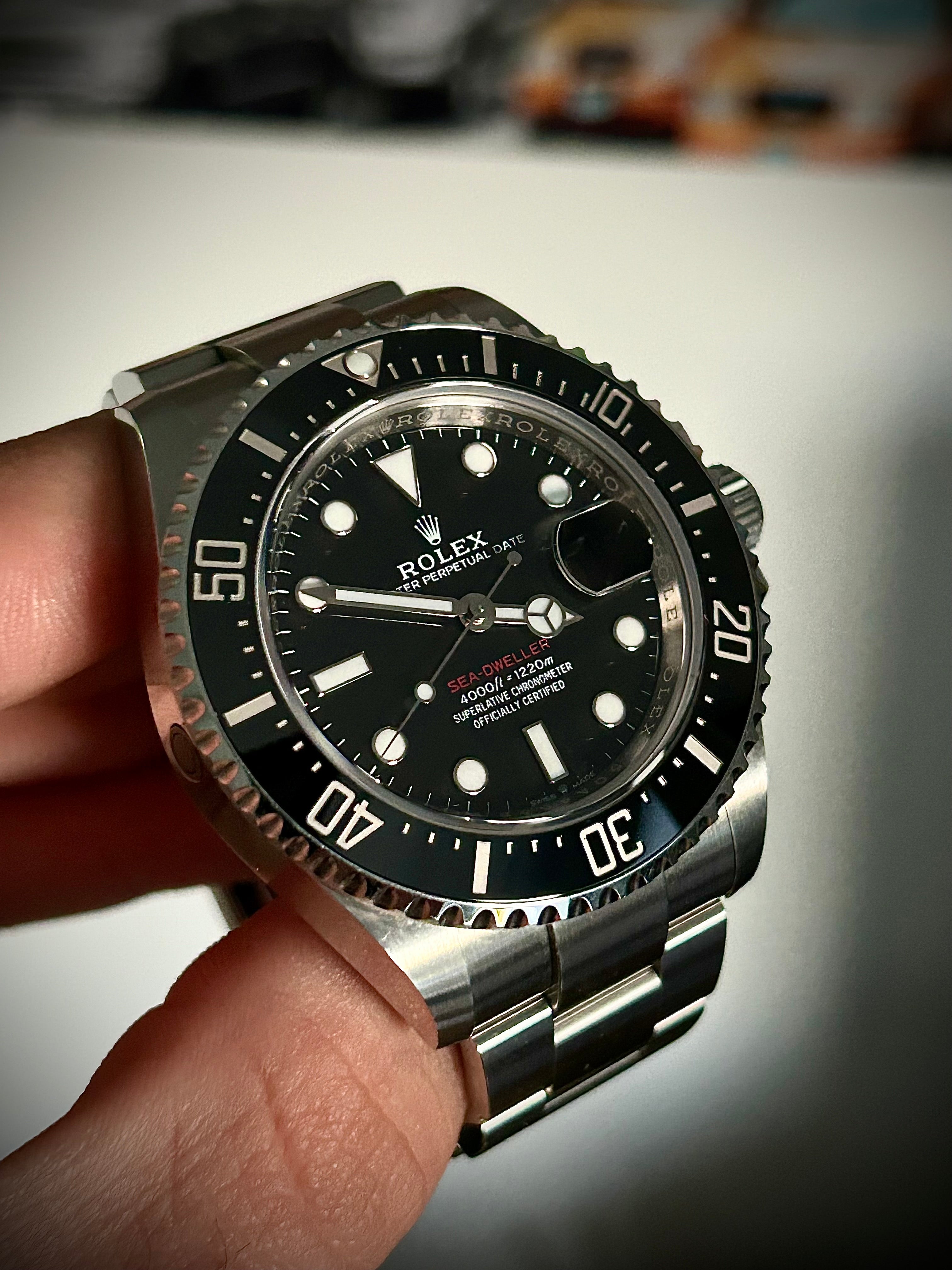 2020 ROLEX SEA DWELLER, 126600, BOX AND PAPERS, INC GST