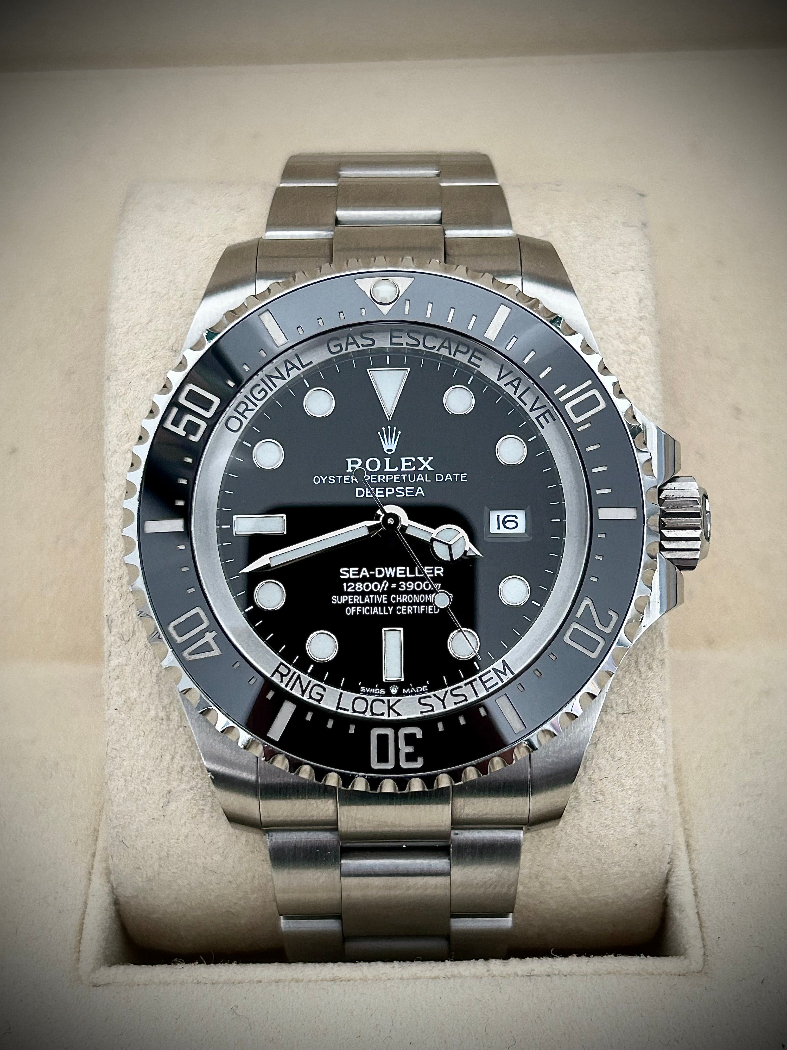2020 ROLEX DEEPSEA SEA-DWELLER 44MM, 126660, FULL SET, INC GST