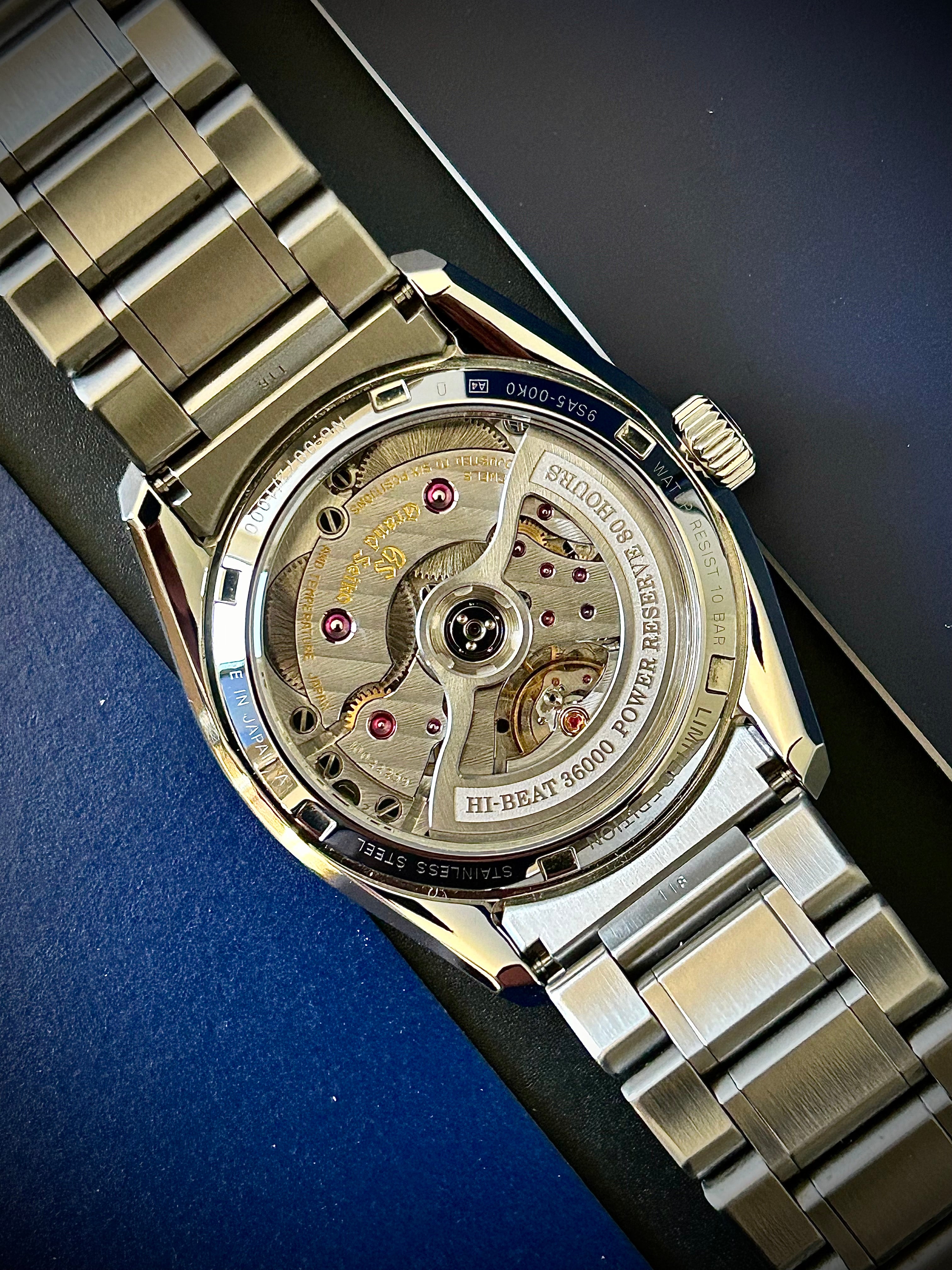 2024 GRAND SEIKO EVOLUTION 9, HI-BEAT, “GENBI VALLEY,” SLGH021, FULL SET, INC GST
