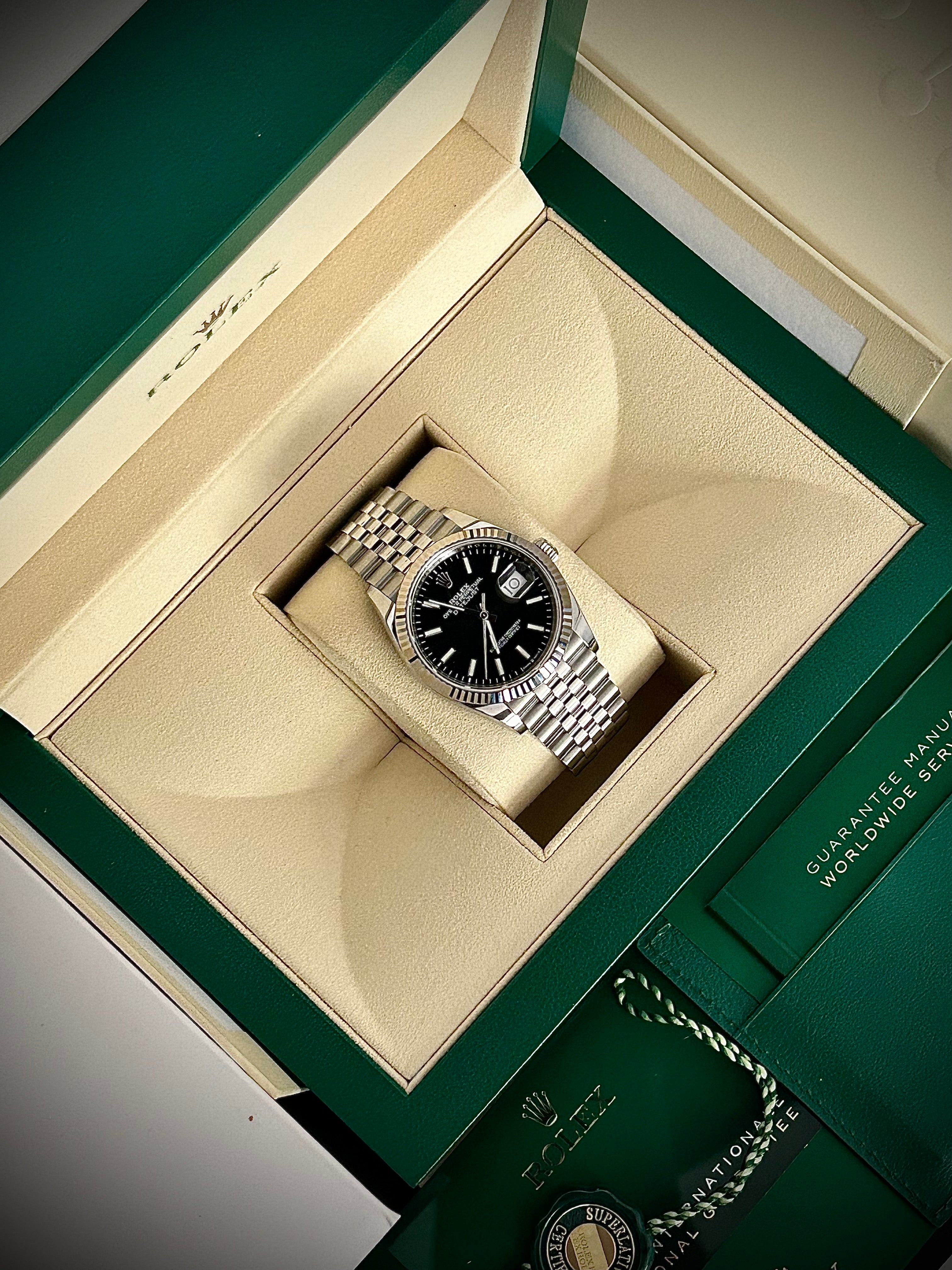 2024 ROLEX DATEJUST 36, 126234, FULL SET, INC GST