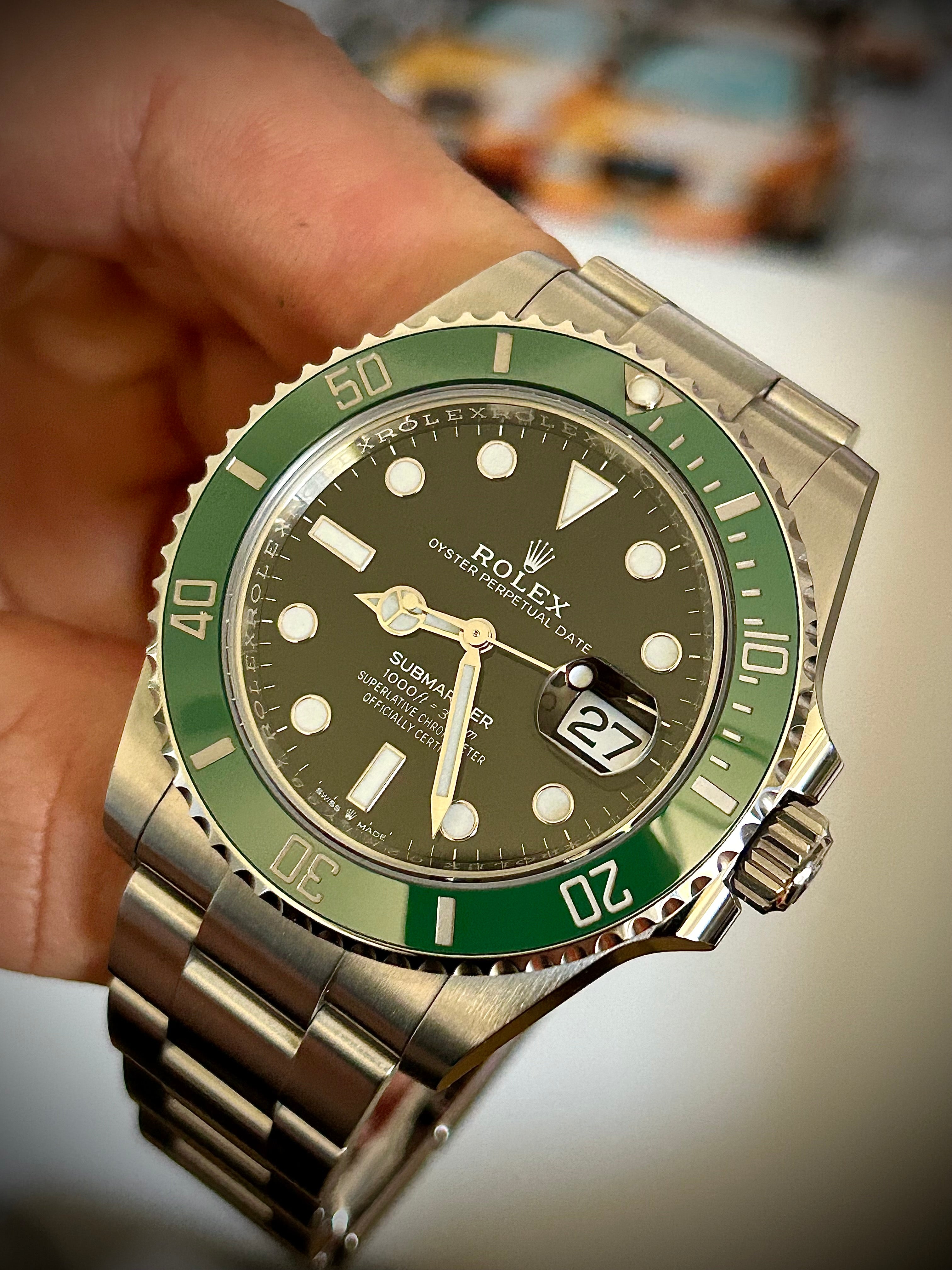 2023 ROLEX SUBMARINER DATE, 126610LV, STARBUCKS, FULL SET, INC GST