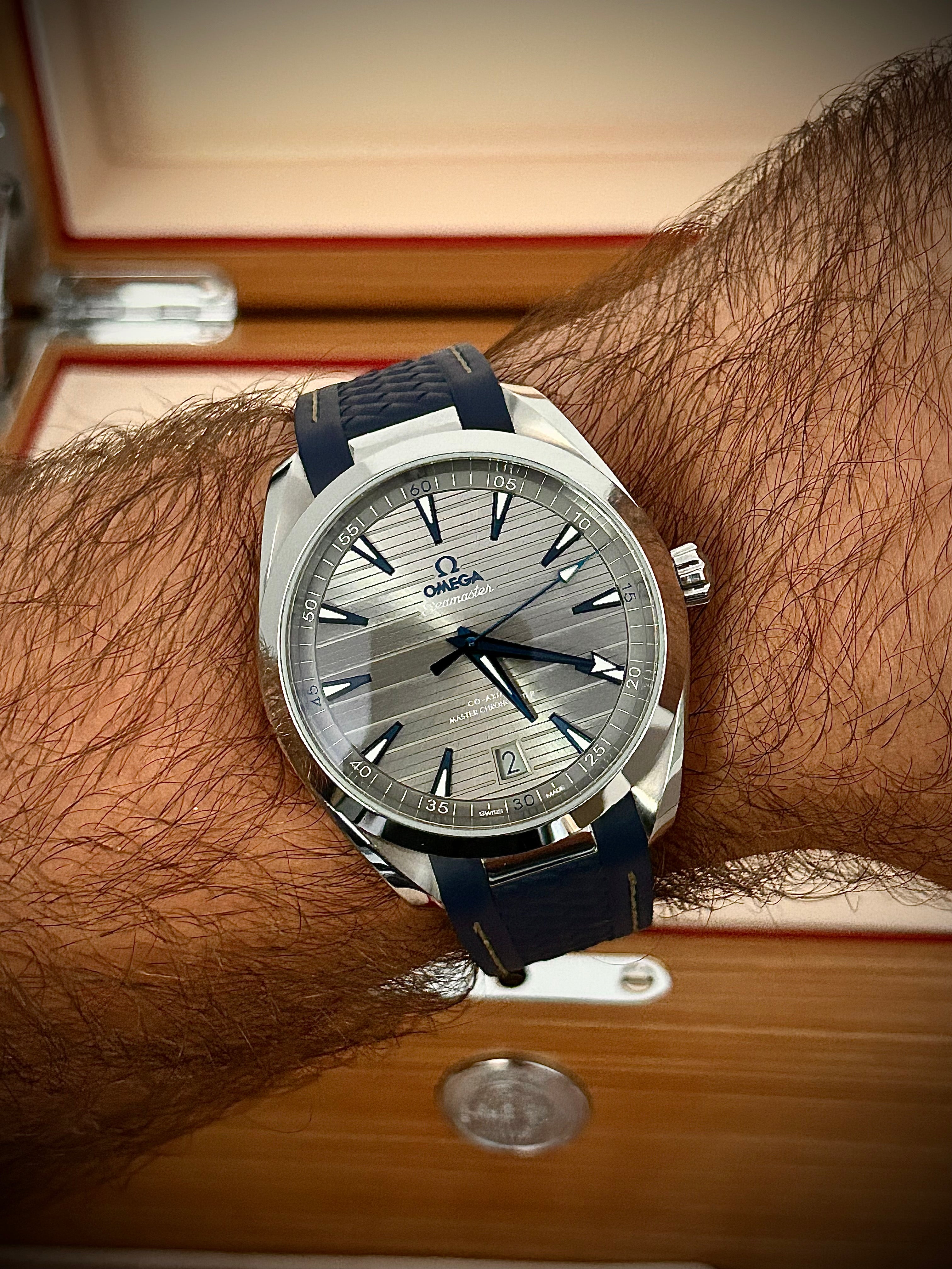 2024 OMEGA AQUA TERRA 150M, FULL SET, INC GST