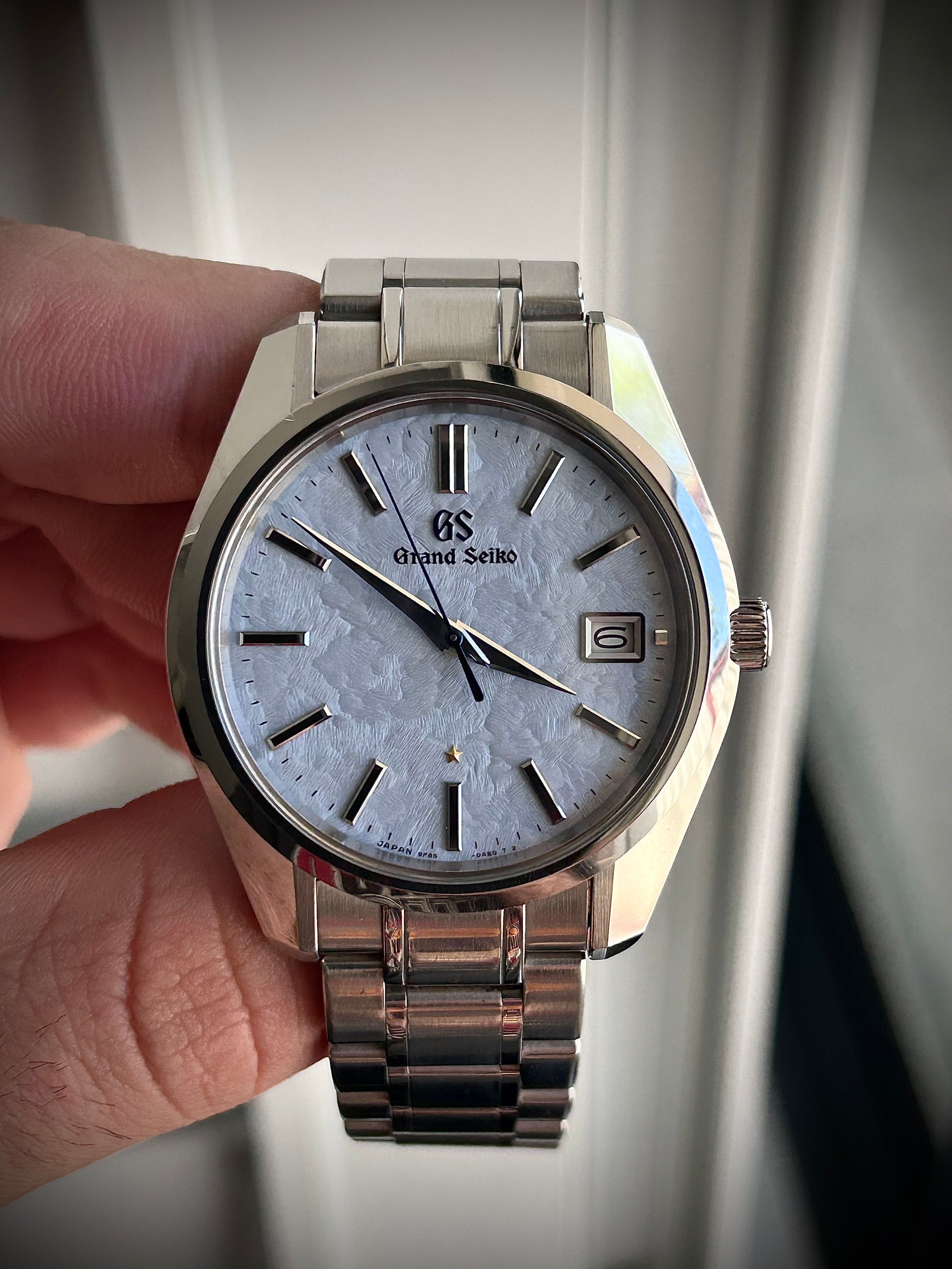 2022 GRAND SEIKO SEA OF CLOUDS, 55TH ANNIVERSARY, SBGP017, FULL SET, INC GST