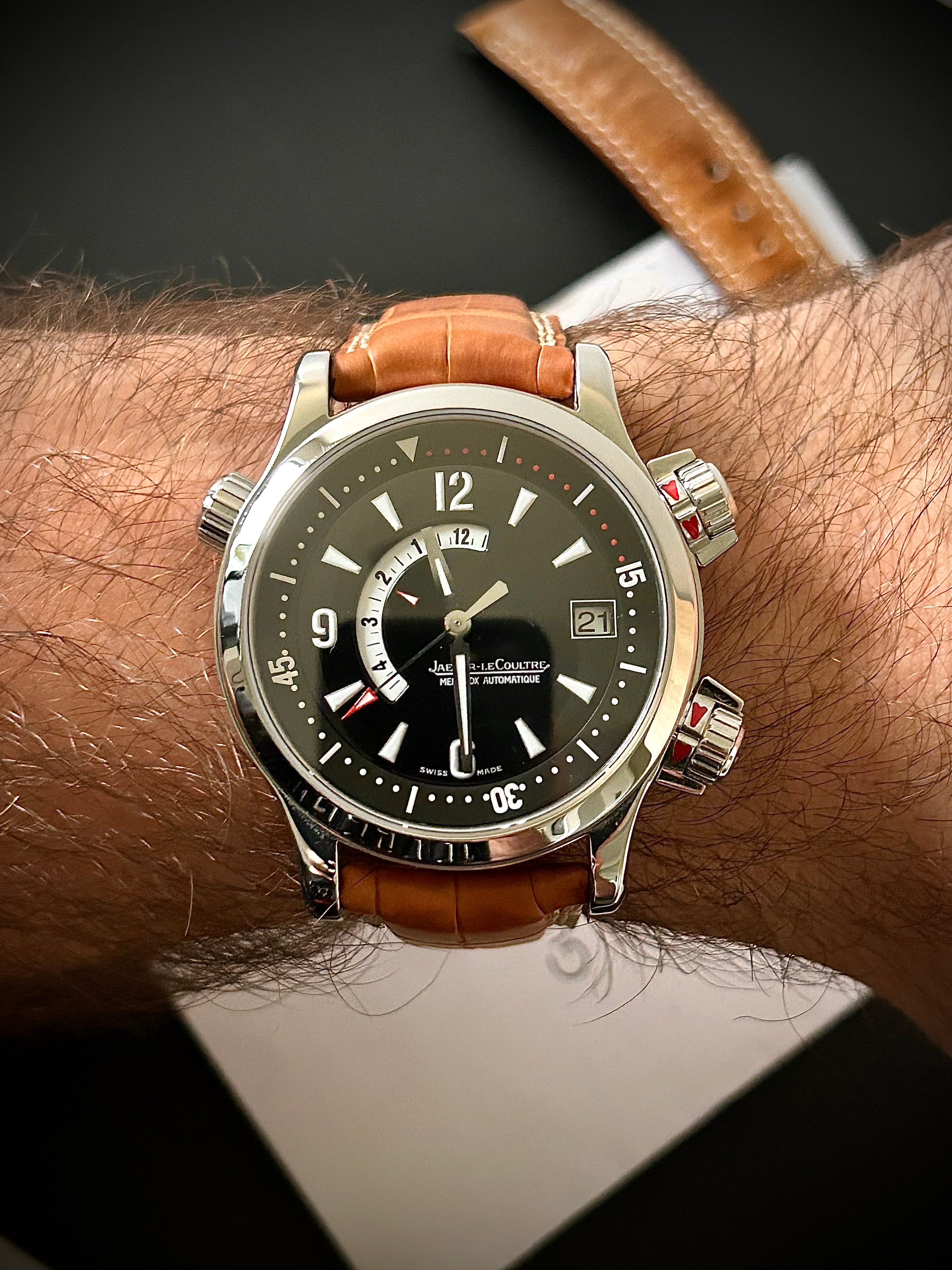 JAEGER-LECOULTRE MASTER COMPRESSOR MEMOVOX 146.8.97, WATCH AND PAPERS, INC GST