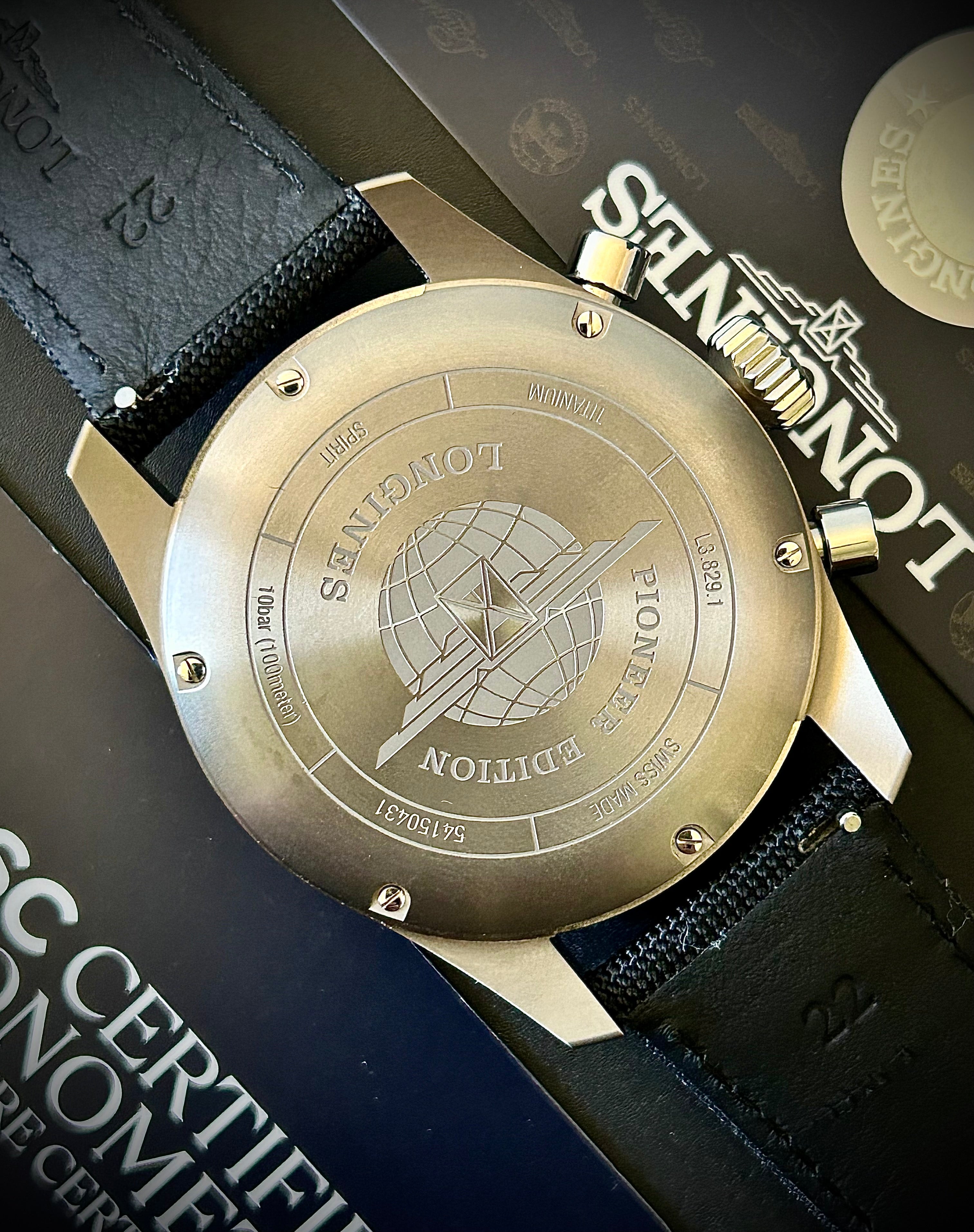 2025 LONGINES SPIRIT PIONEER EDITION, FULL SET, INC GST