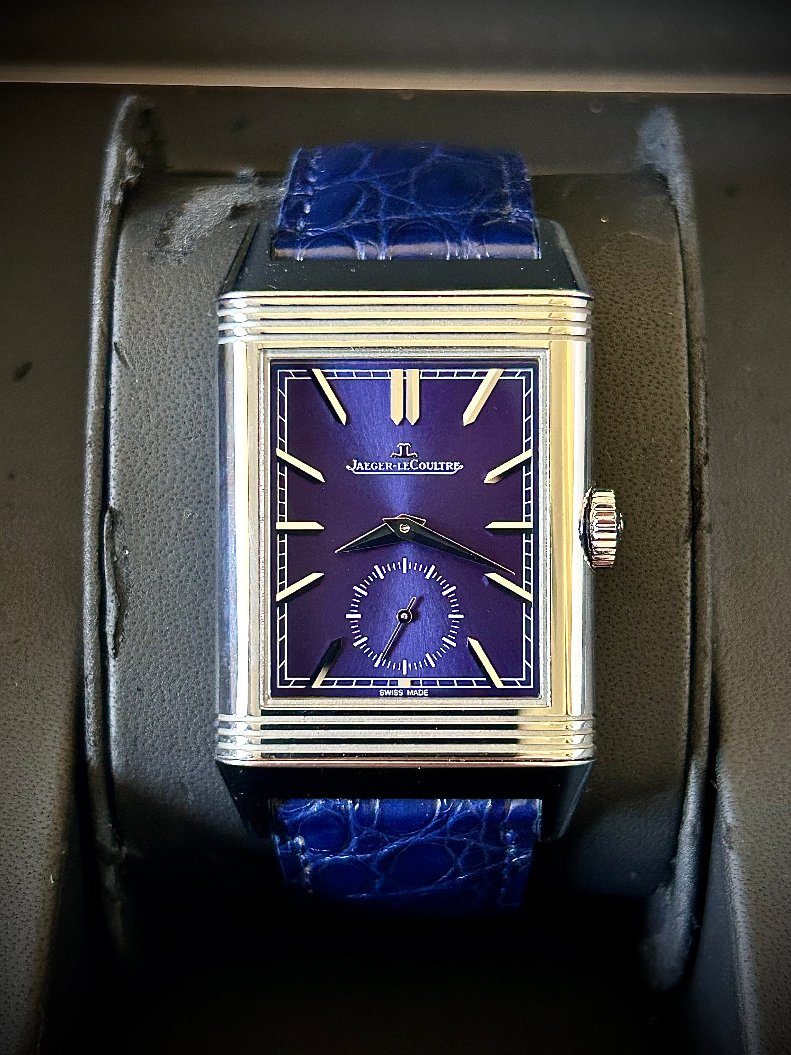 2020 JAEGER-LECOULTRE REVERSO TRIBUTE DUO FACE, Q3988482, FULL SET, INC GST