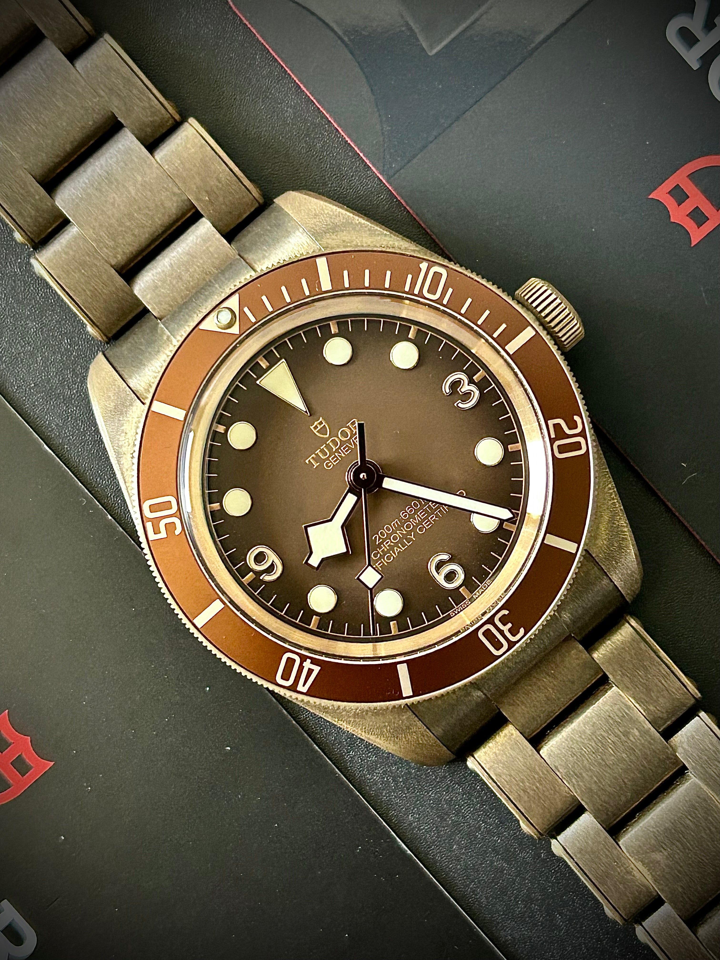 2022 TUDOR BLACK BAY 58 BRONZE, FULL SET, INC GST