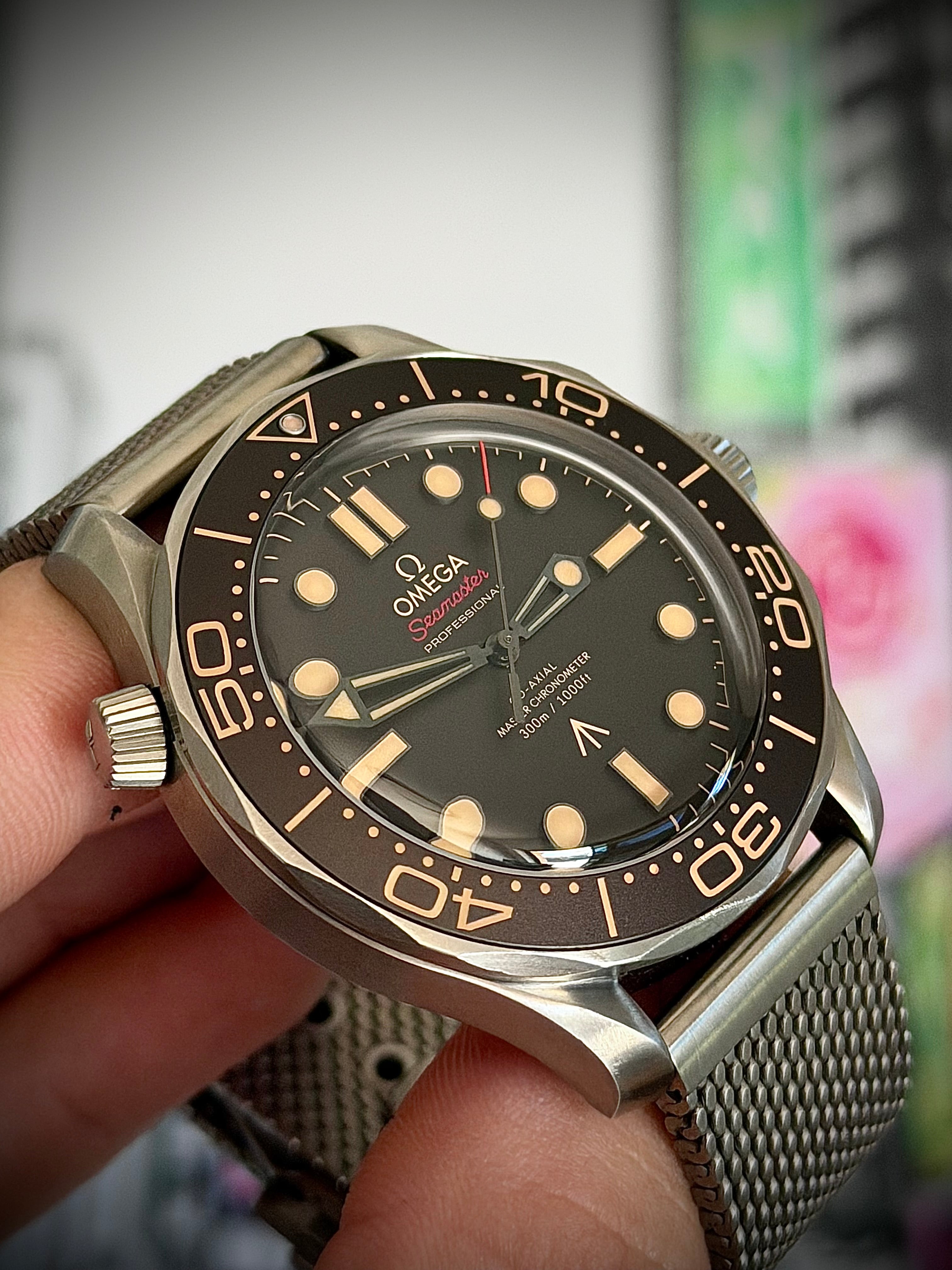 2024 OMEGA SEAMASTER 007 BOND, NO TIME TO DIE, FULL SET, INC GST
