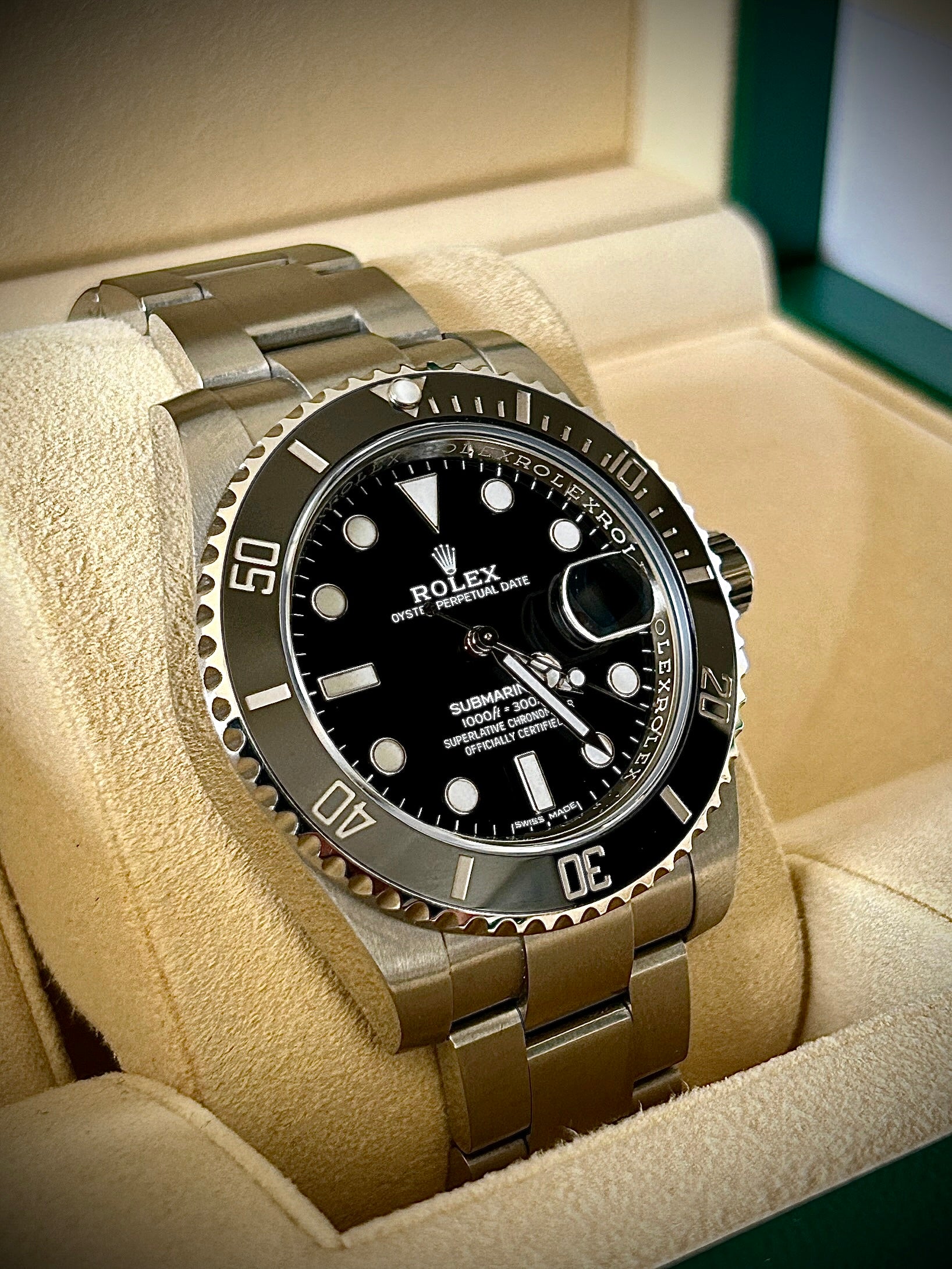 2019 ROLEX SUBMARINER DATE 116610LN, FULL SET, INC GST