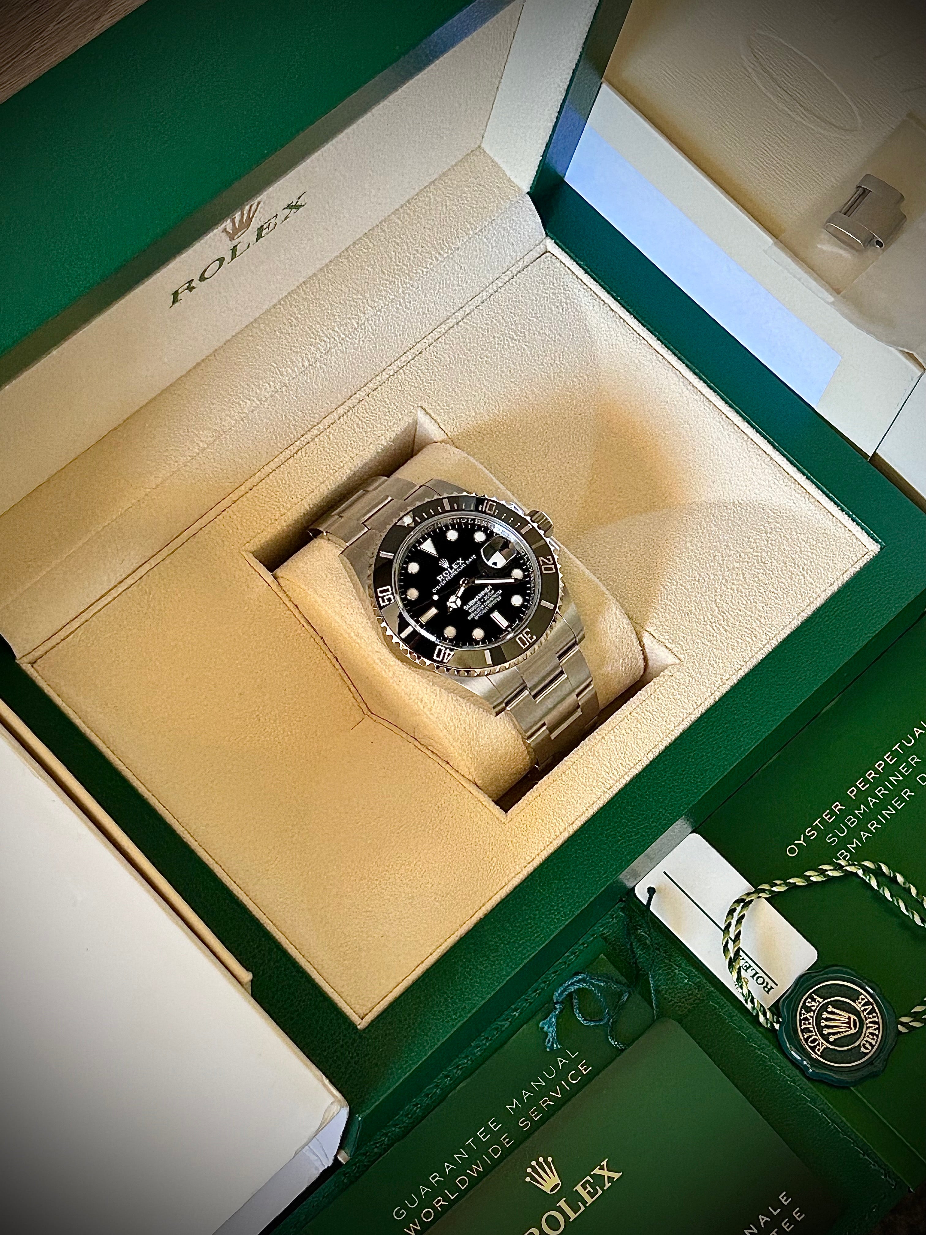 2024 ROLEX SUBMARINER DATE, 126610LN, FULL SET, INC GST