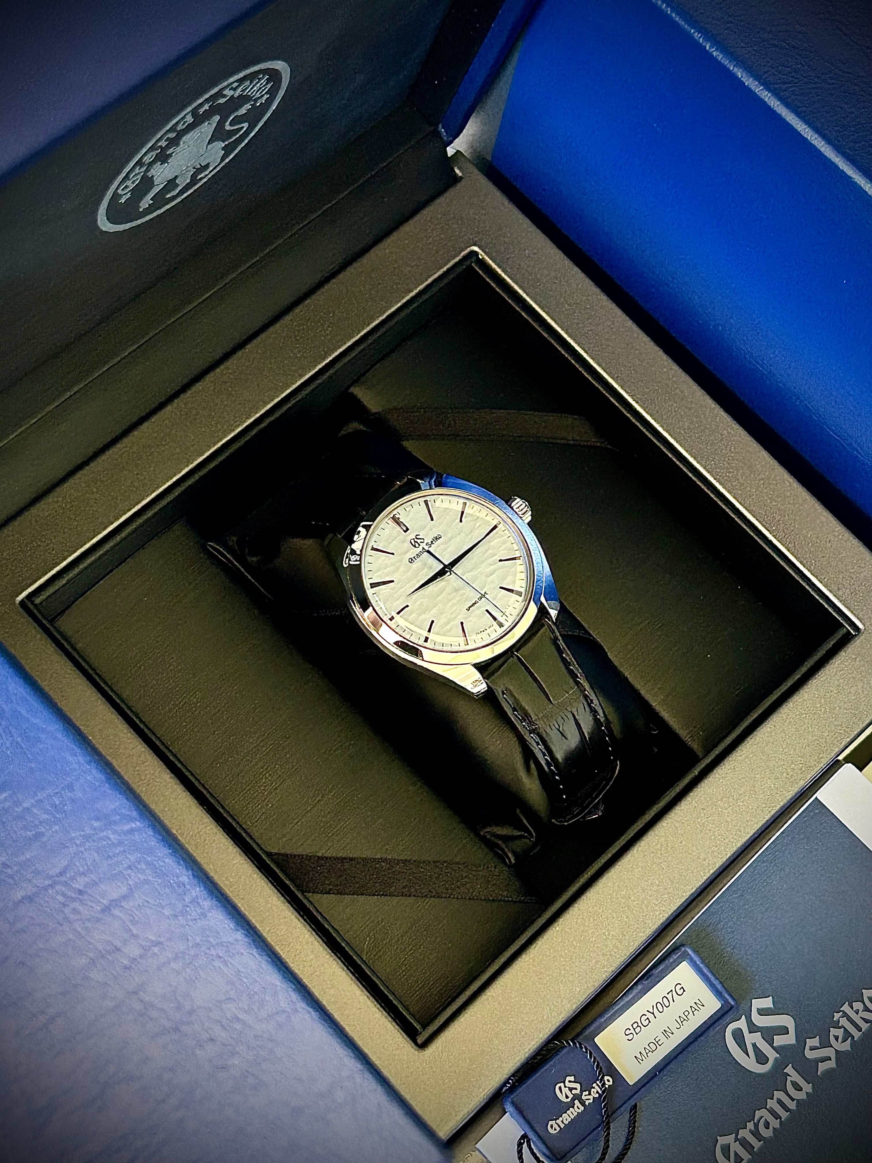 2021 GRAND SEIKO ELEGANCE OMIWATARI, SBGY007G, FULL SET, INC GST