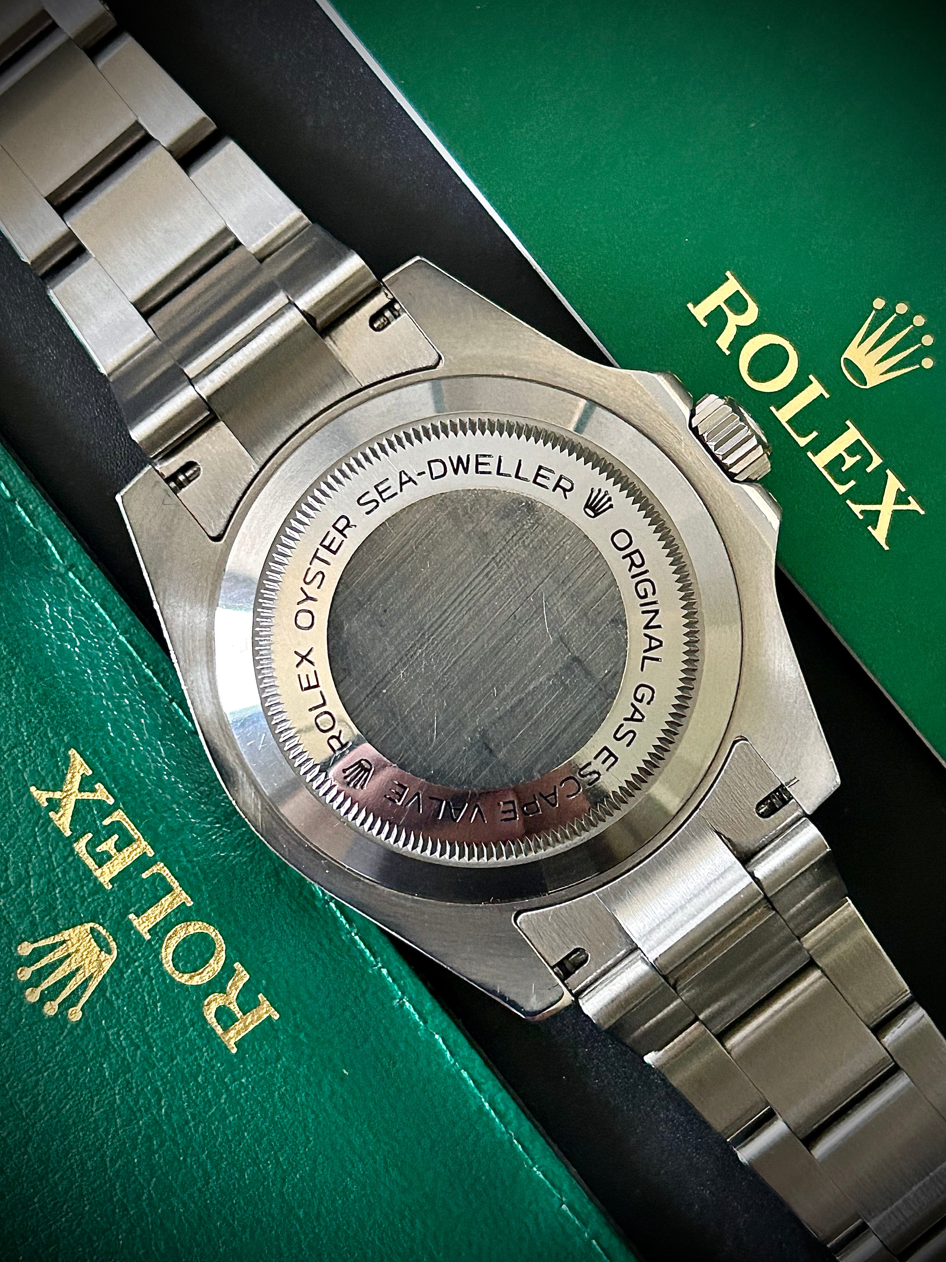 2017 ROLEX SEA-DWELLER 4000, 116600, BOX AND PAPERS, GST INC